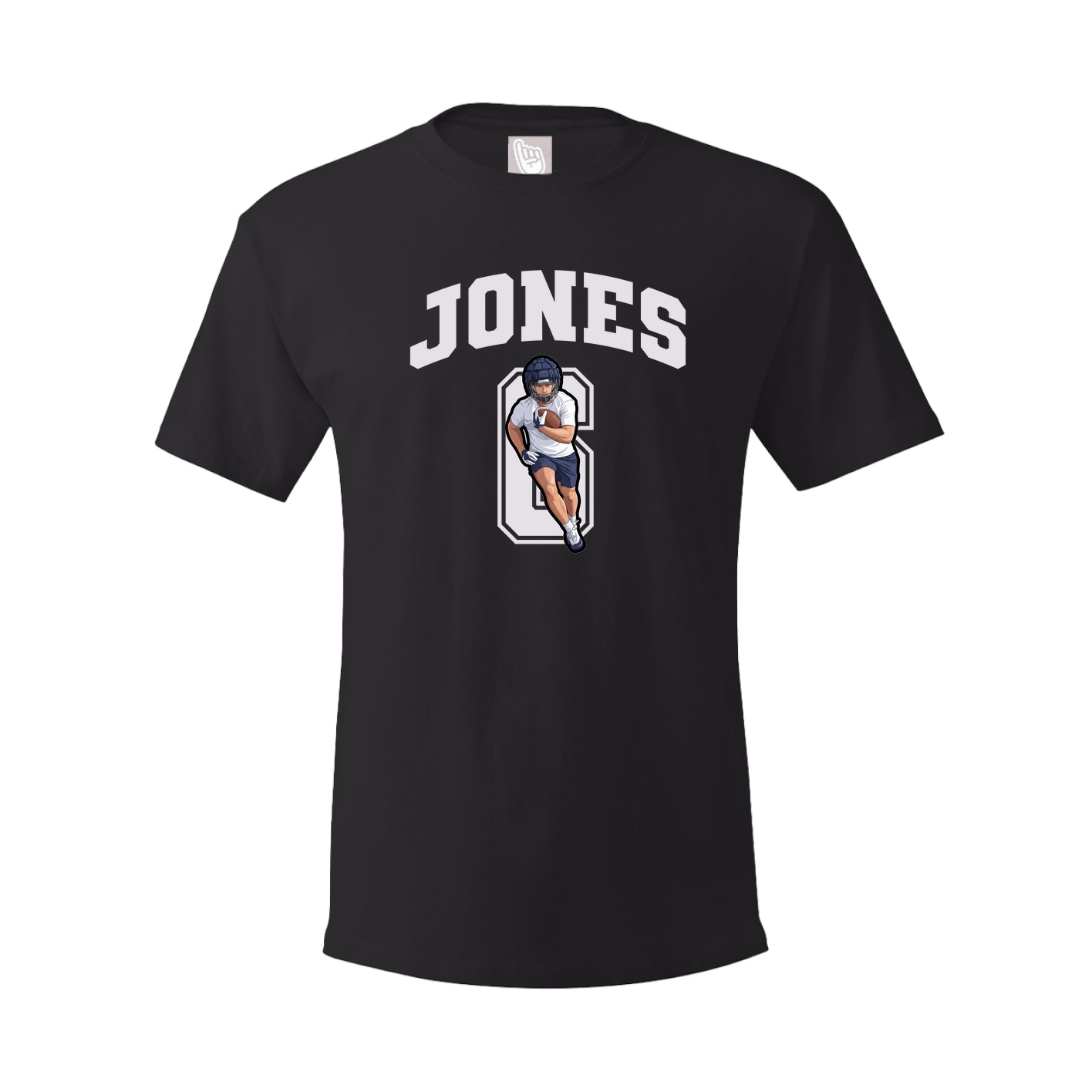 Youth Tee — Number in Black
