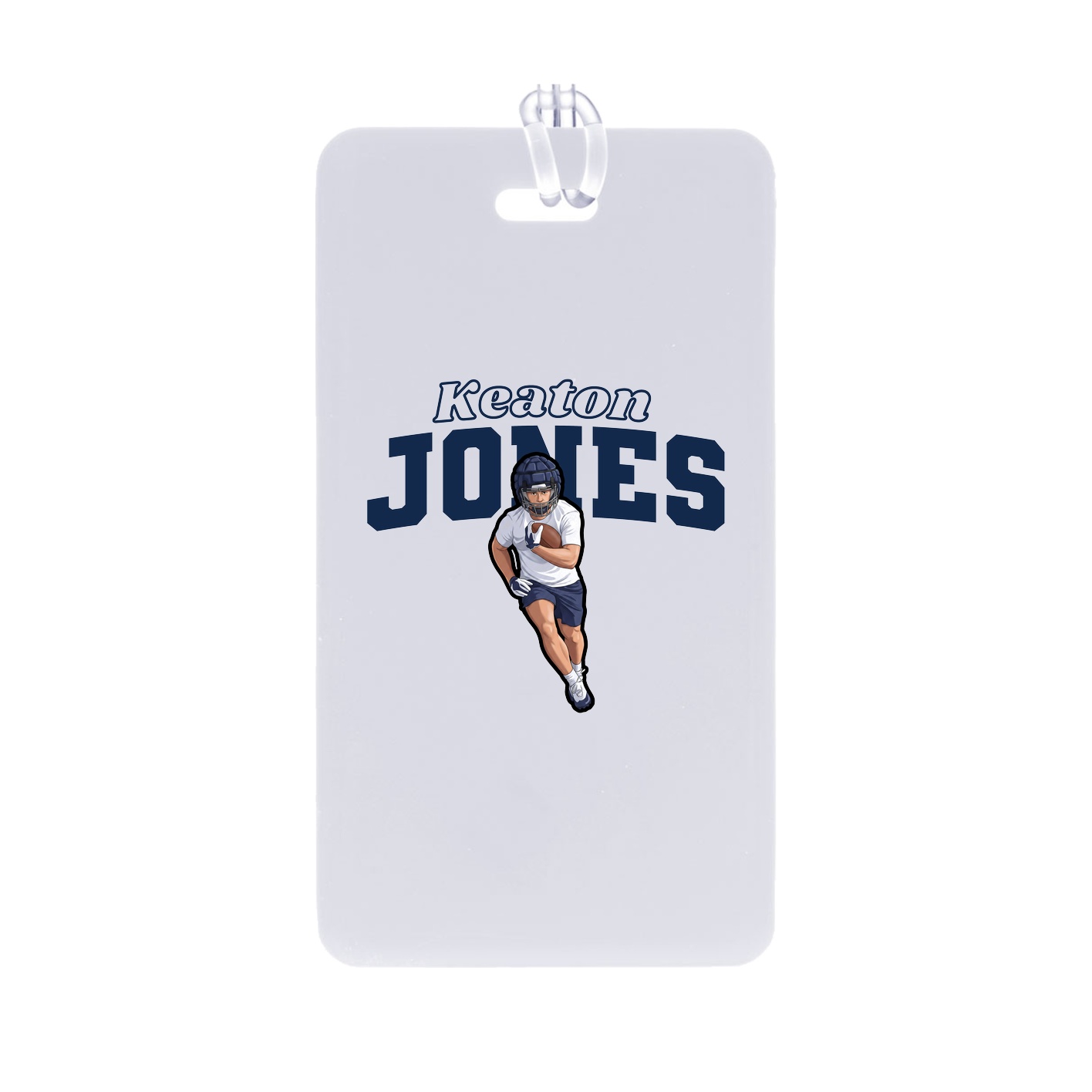 Bag Tag — Name Arch in Classic