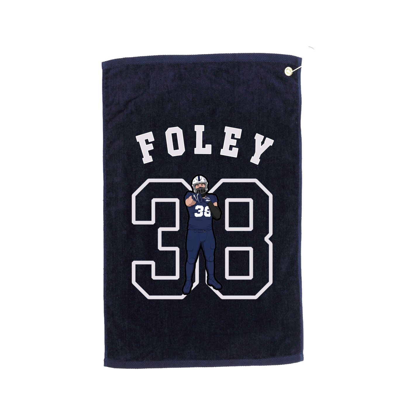 Golf Towel — Shirsey Arch in Navy