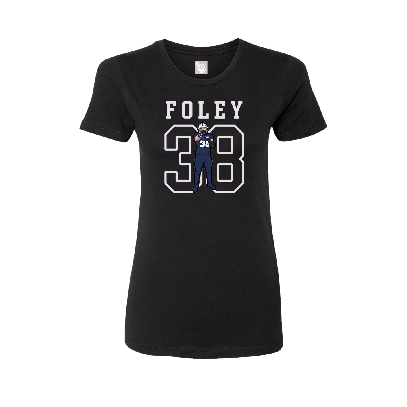 Fitted Women's Tee — Shirsey in Black