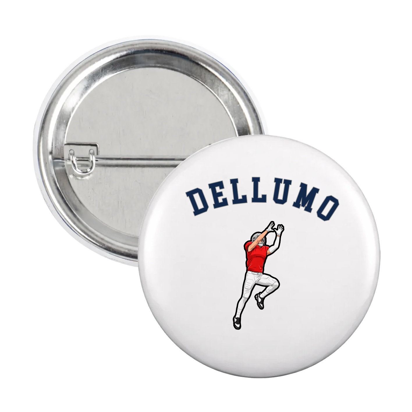 Game Day Button — Shirsey Arch in White