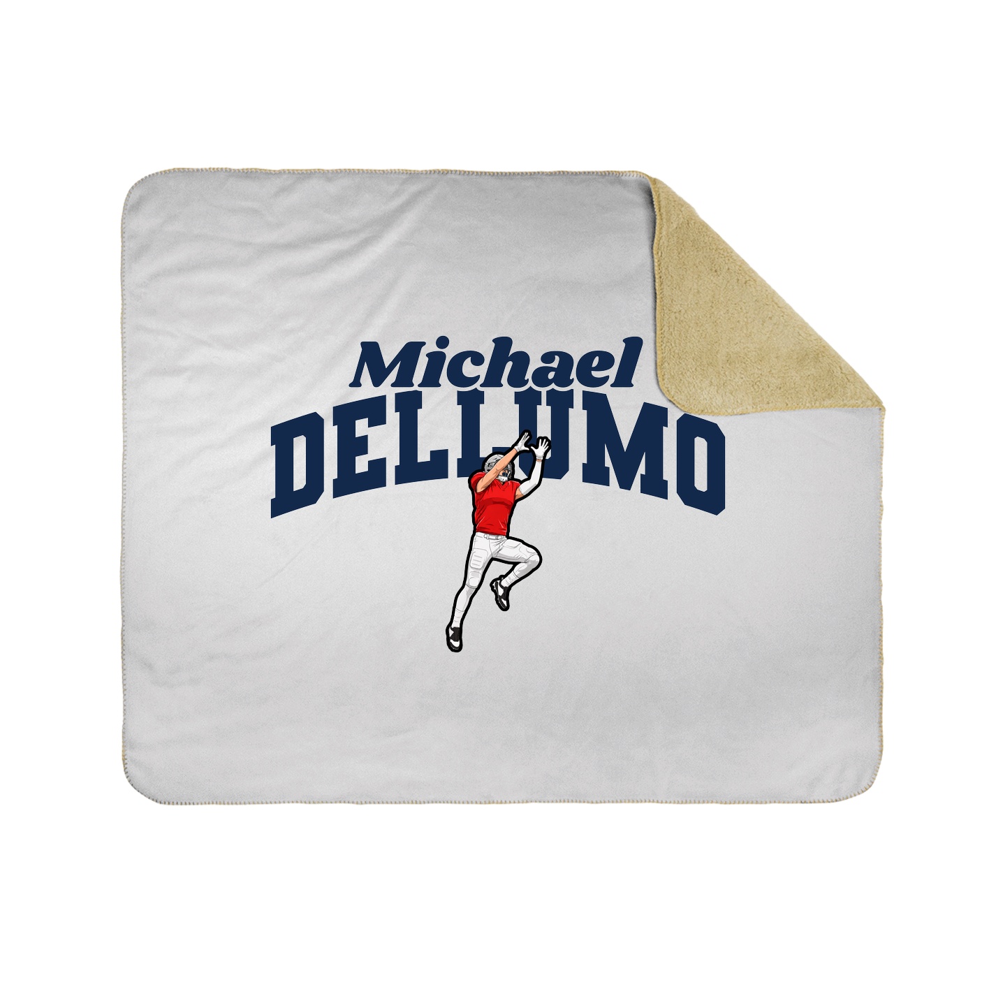 Throw Blanket — Signature Arch in White