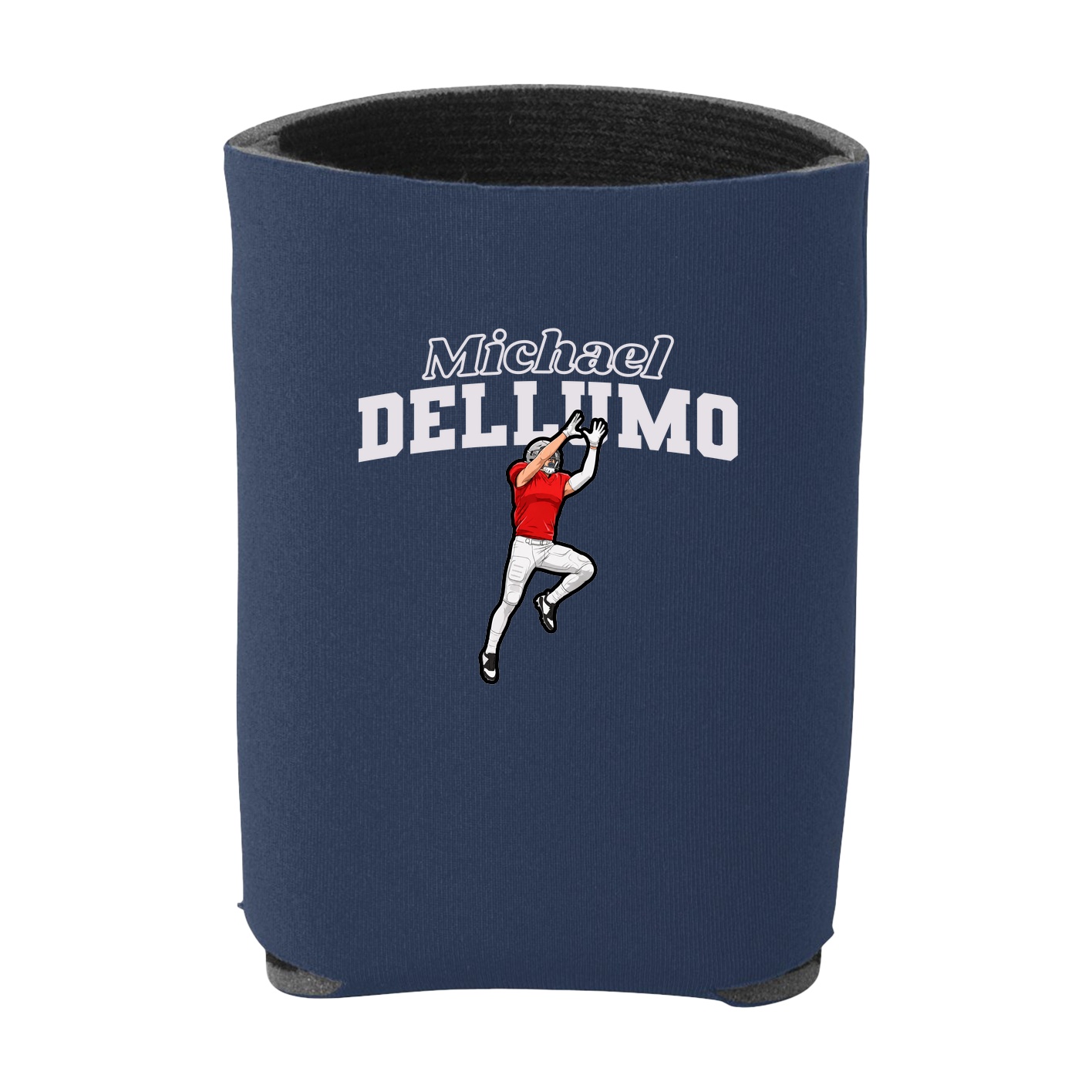 Can Holder — Name Arch in Navy
