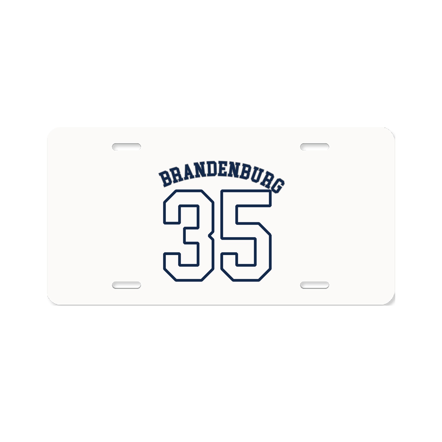 License Plate — Shirsey Arch in Classic