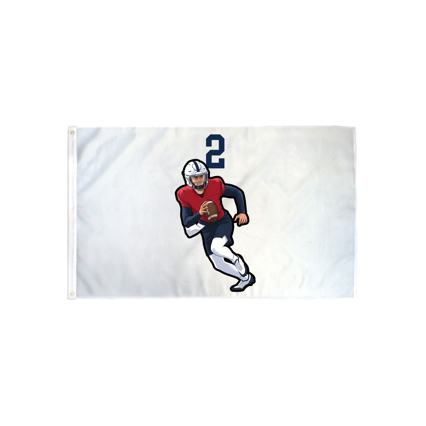 3x5 Flag — Number Top in Classic
