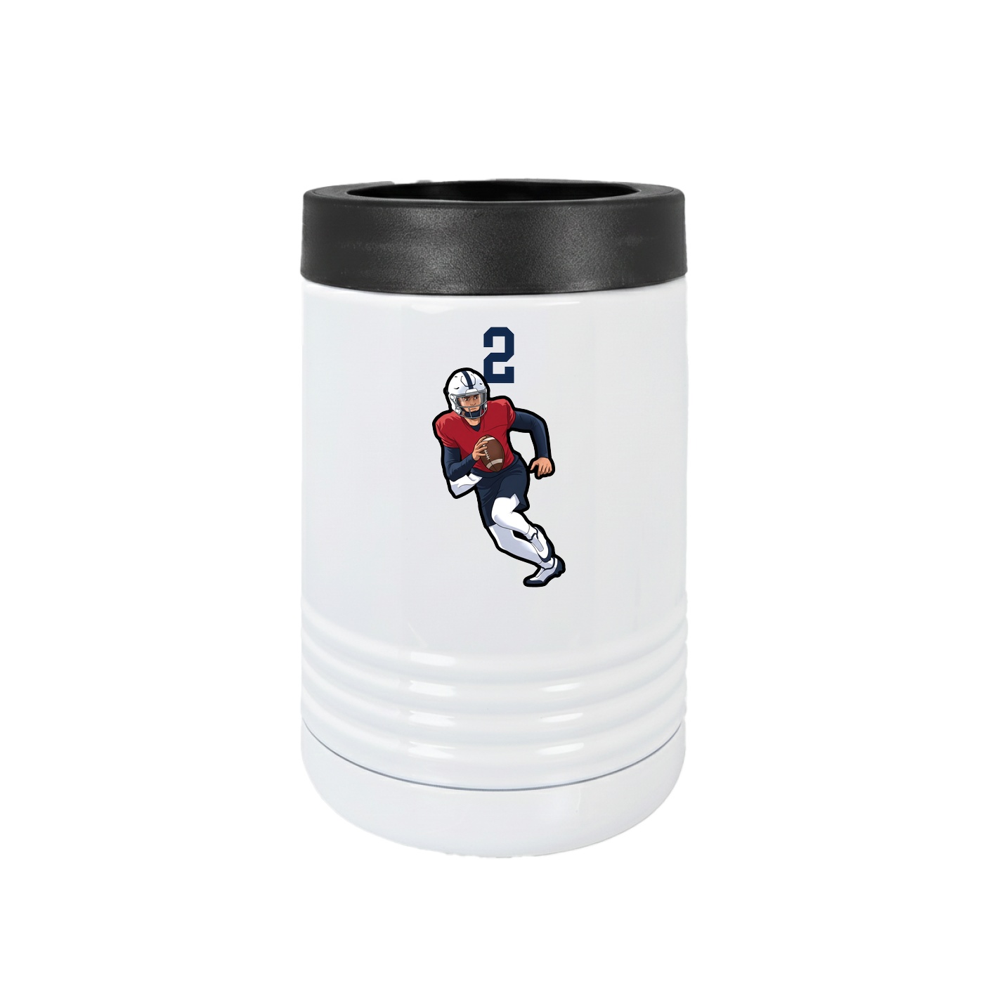 Beverage Holder — Number Top in White