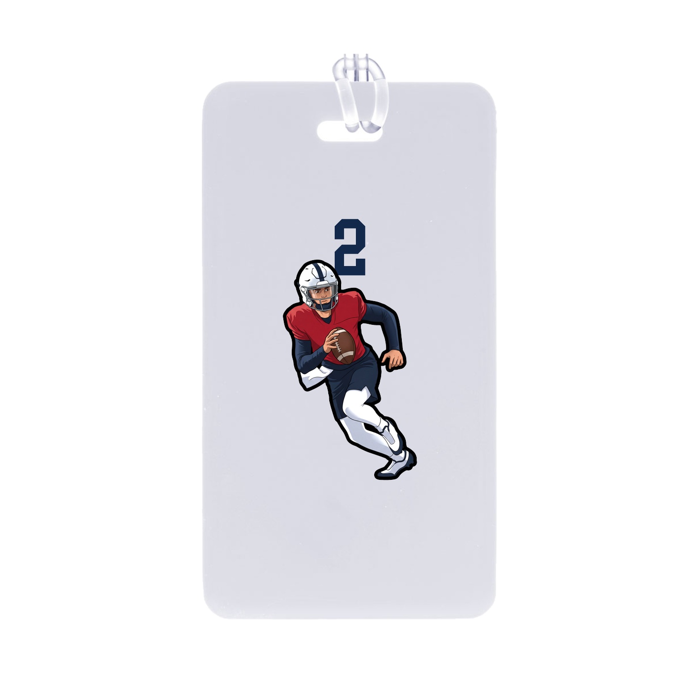 Bag Tag — Number Top in Classic