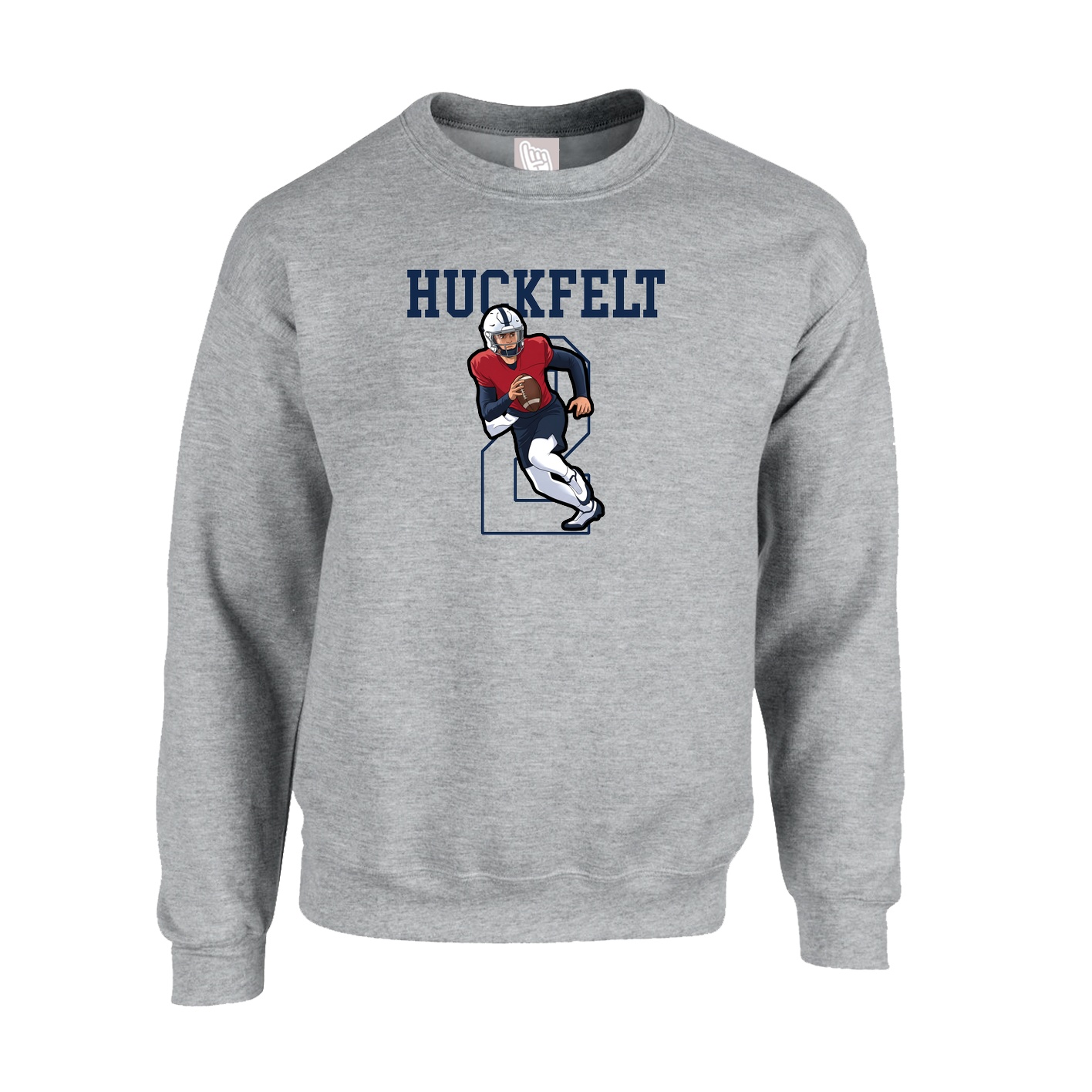 Fleece Crew — Shirsey in Grey