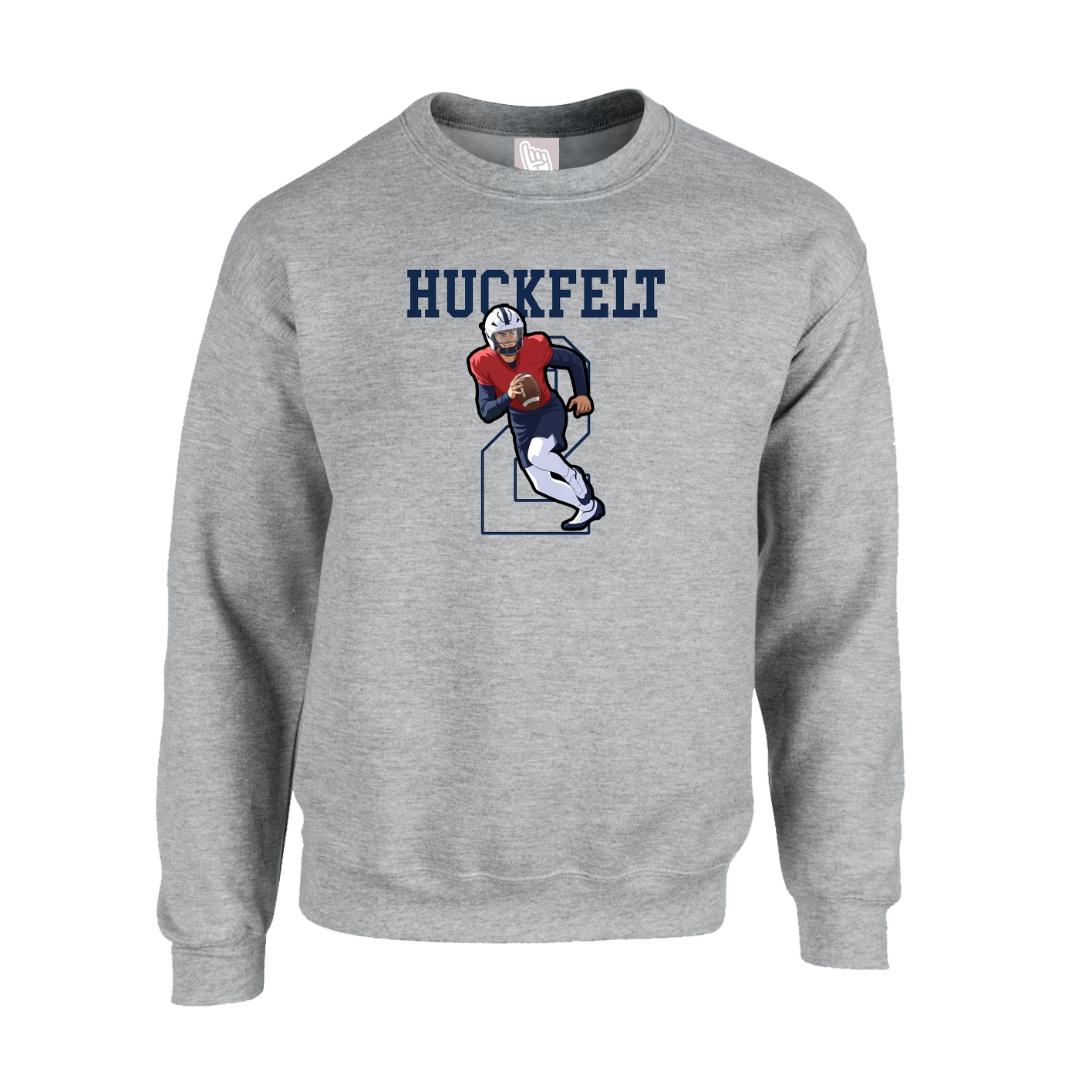 Fleece Crew — Shirsey in Grey