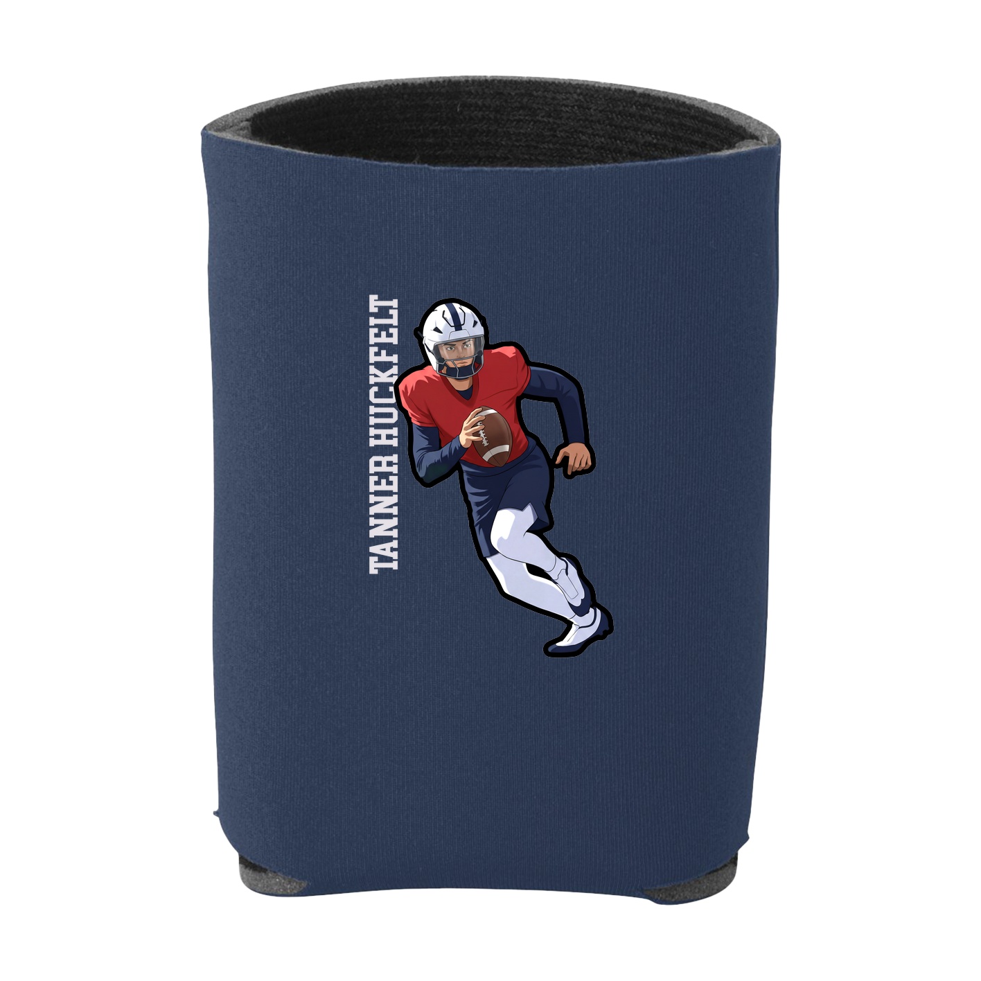 Can Holder — Name Vertical in Navy