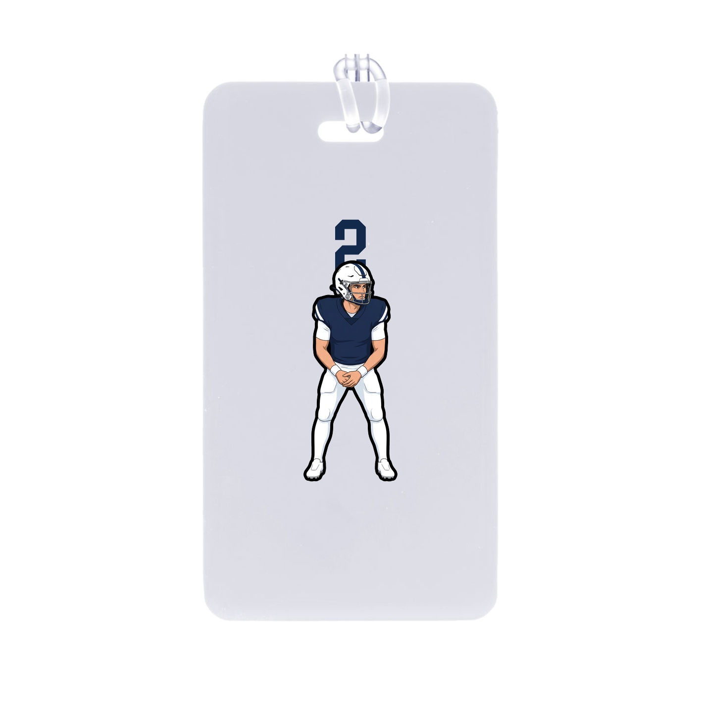 Bag Tag — Number Top in Classic