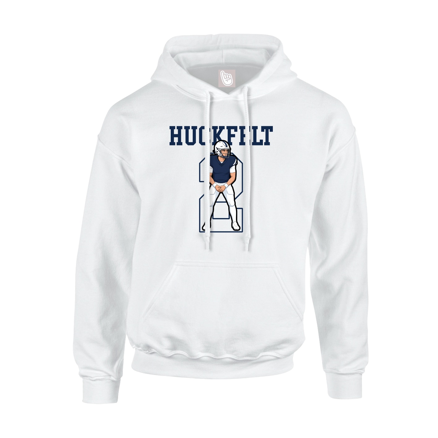 Hoodie — Shirsey in White