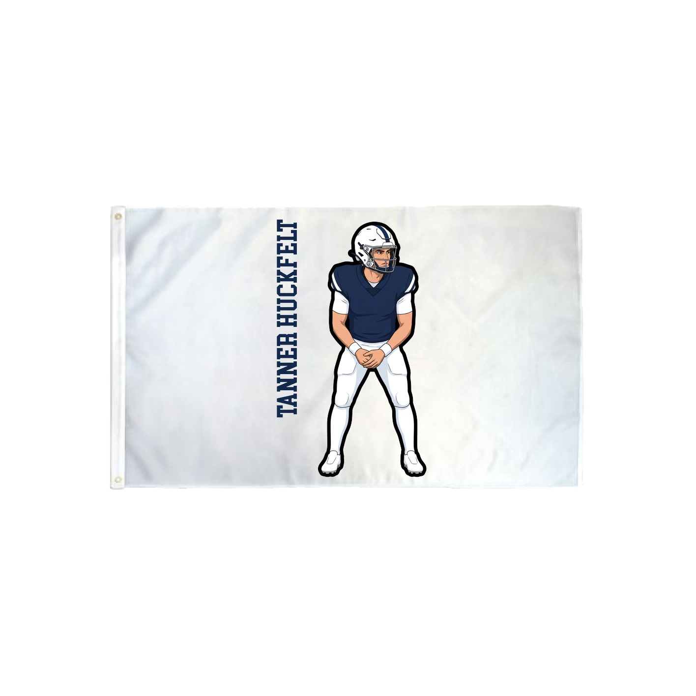 3x5 Flag — Name Vertical in Classic