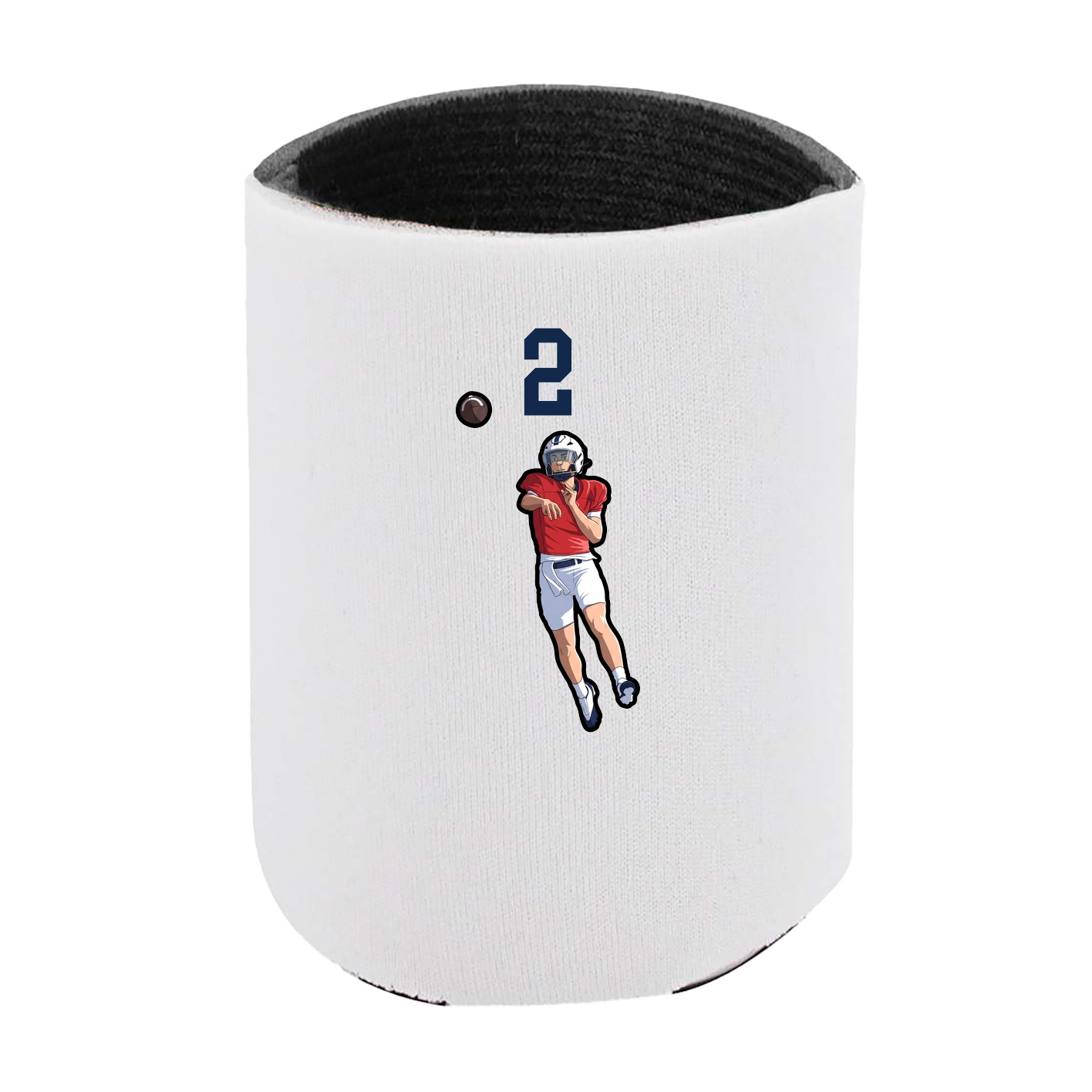 Can Holder — Number Top in White
