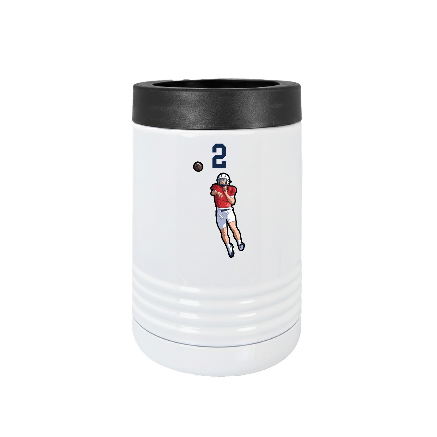 Beverage Holder — Number Top in White