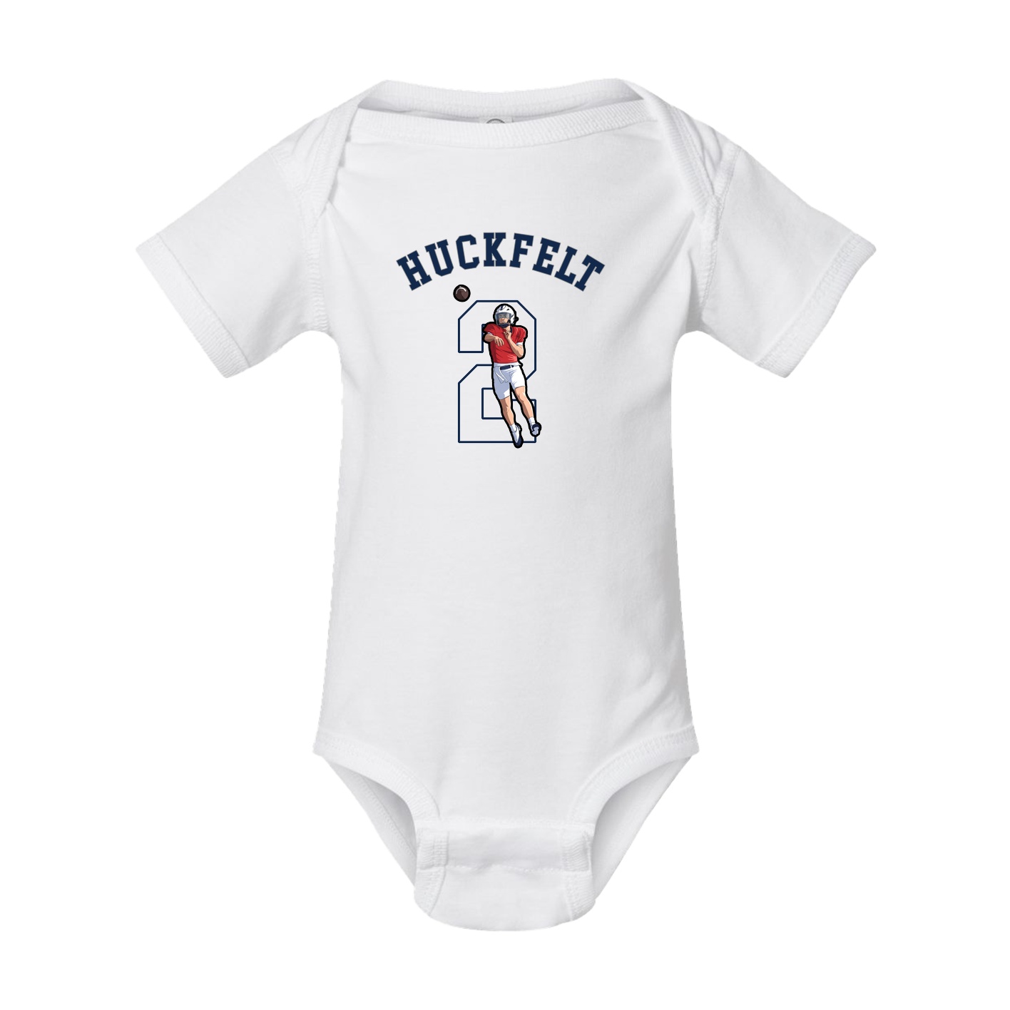 Baby Onesie — Shirsey Arch in White