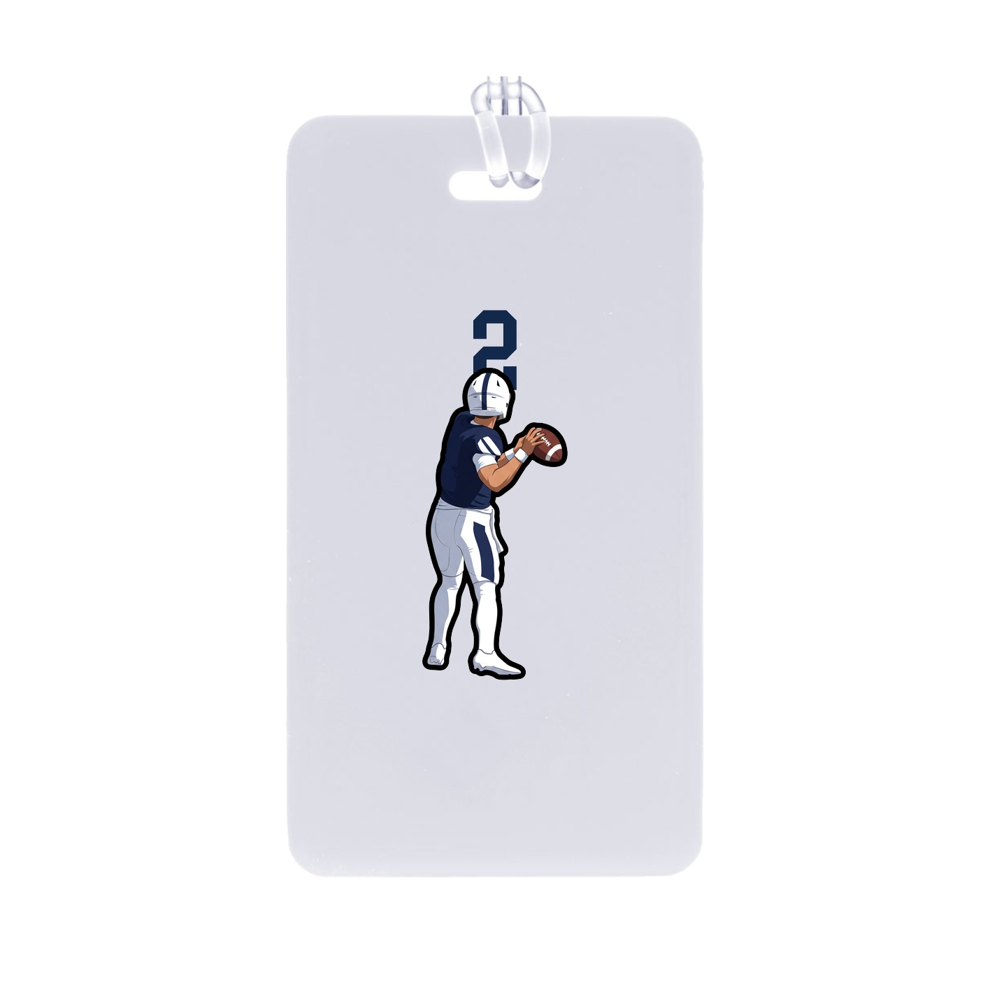 Bag Tag — Number Top in Classic