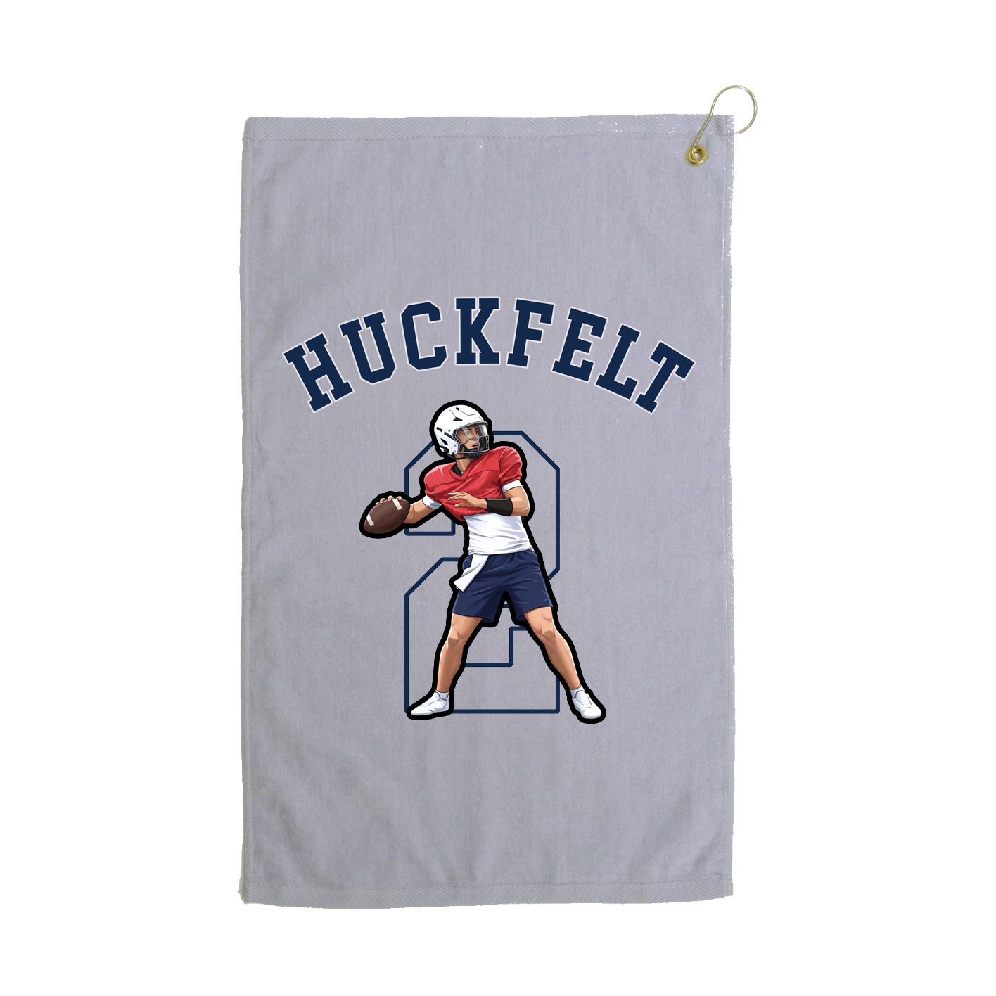 Golf Towel — Shirsey Arch in Grey