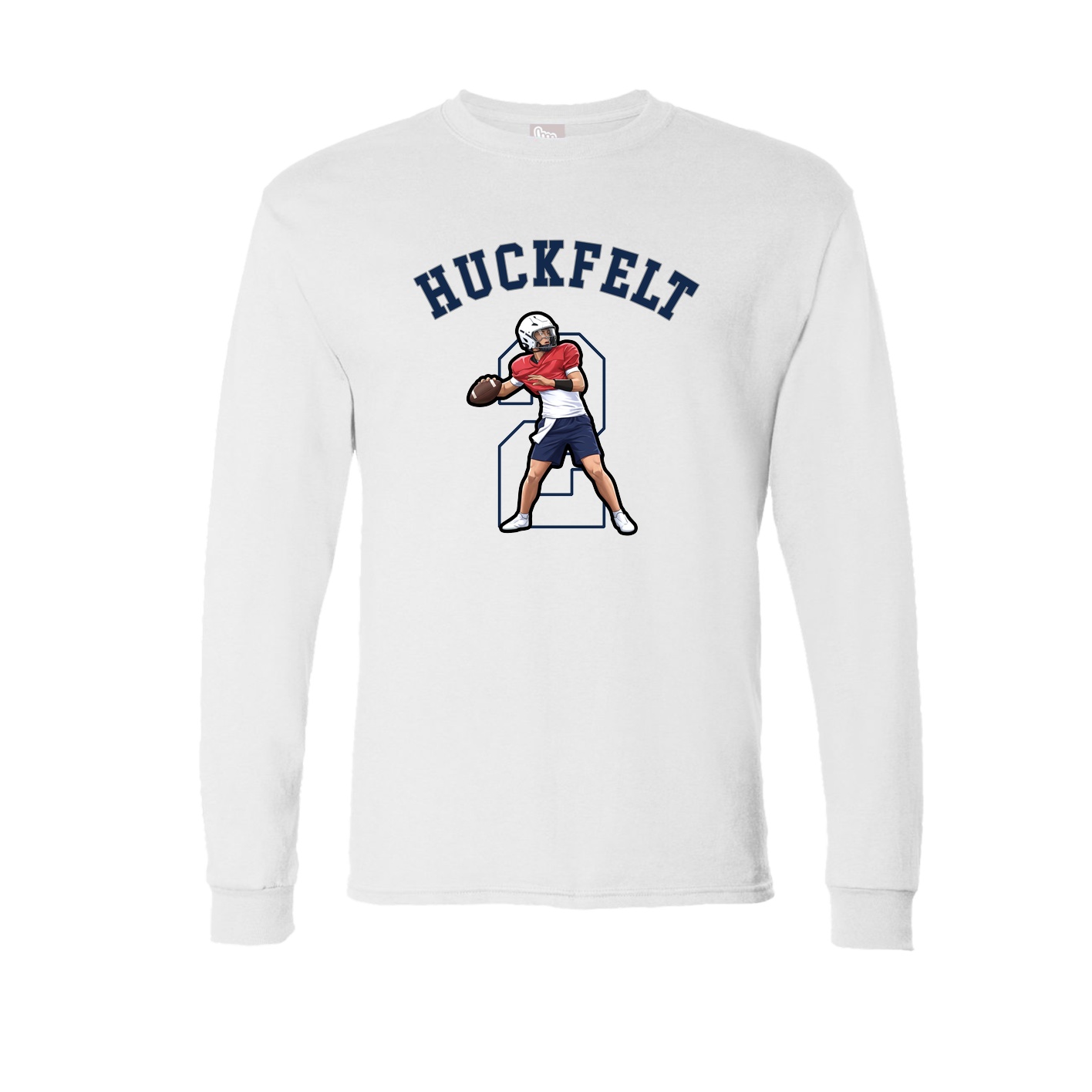 Long Sleeve Tee — Shirsey Arch in White