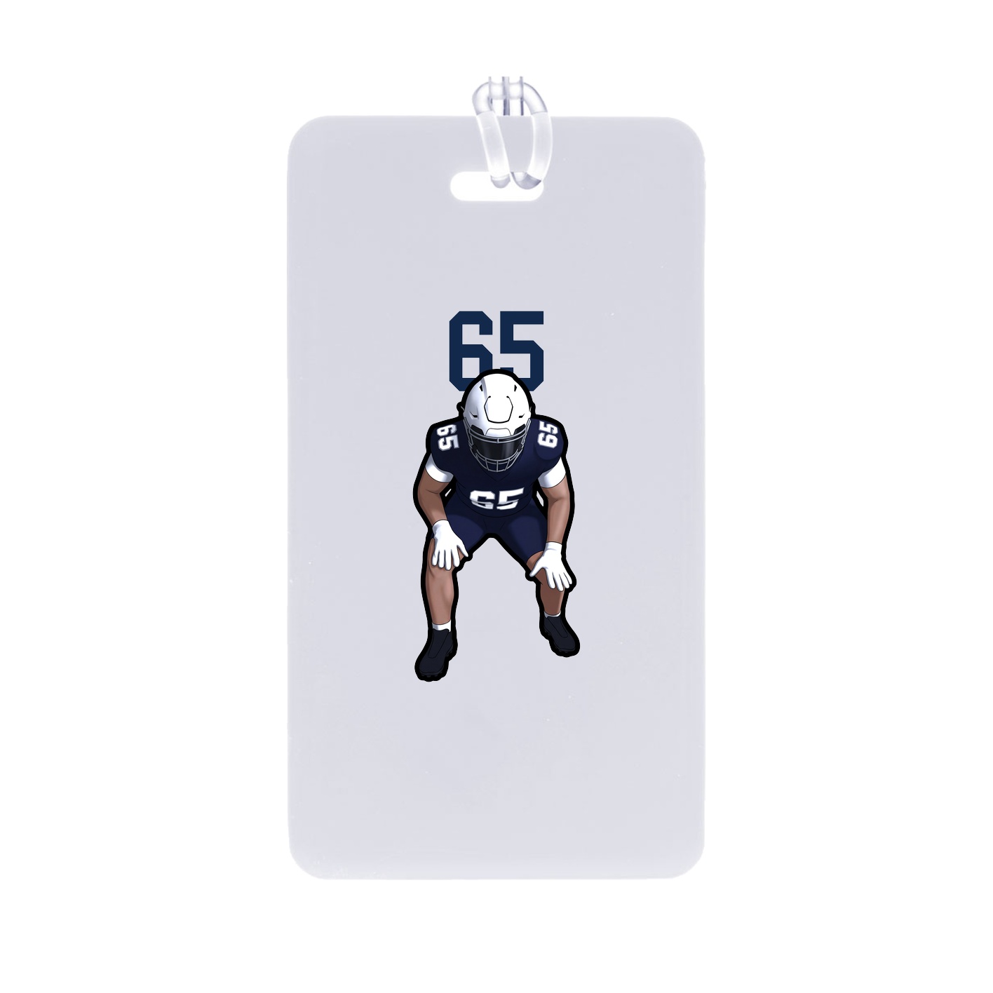 Bag Tag — Number Top in Classic