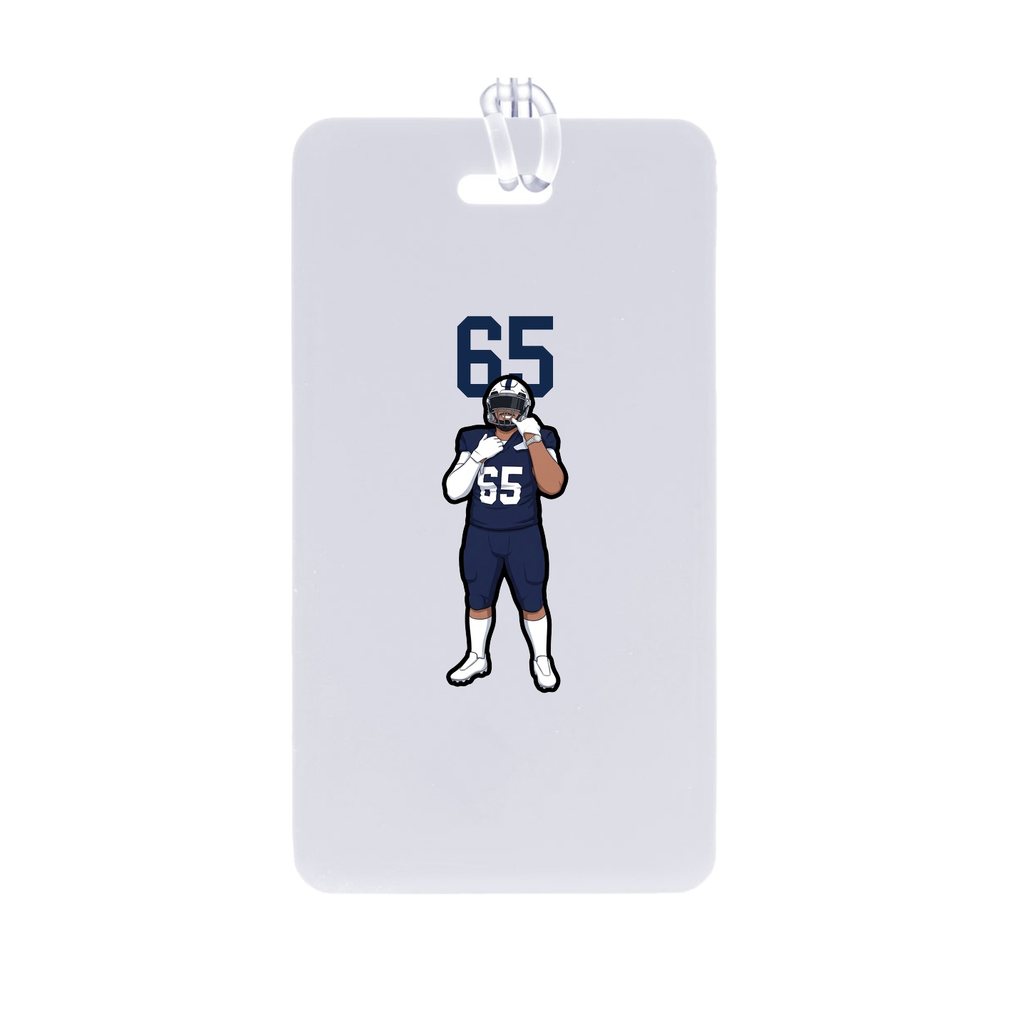 Bag Tag — Number Top in Classic