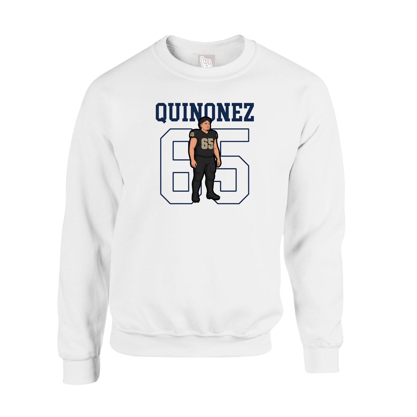 Fleece Crew — Shirsey in White
