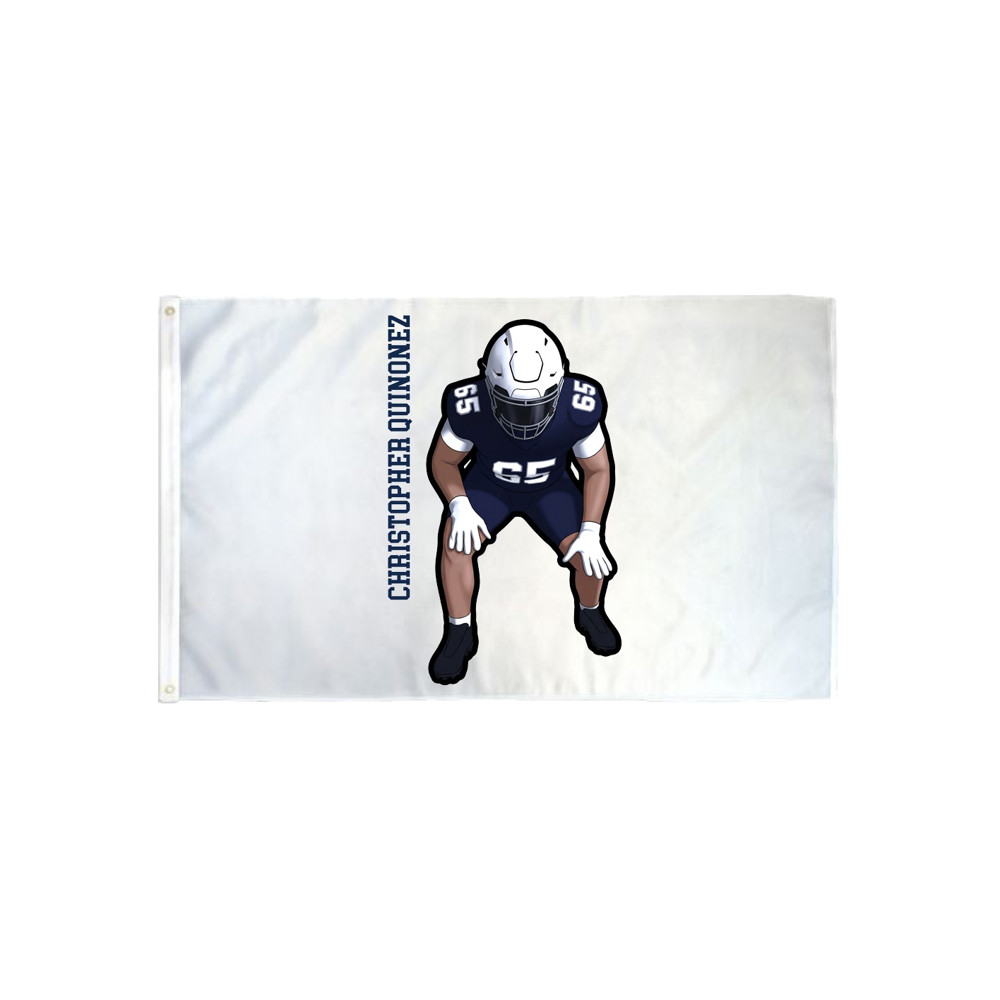 3x5 Flag — Name Vertical in Classic