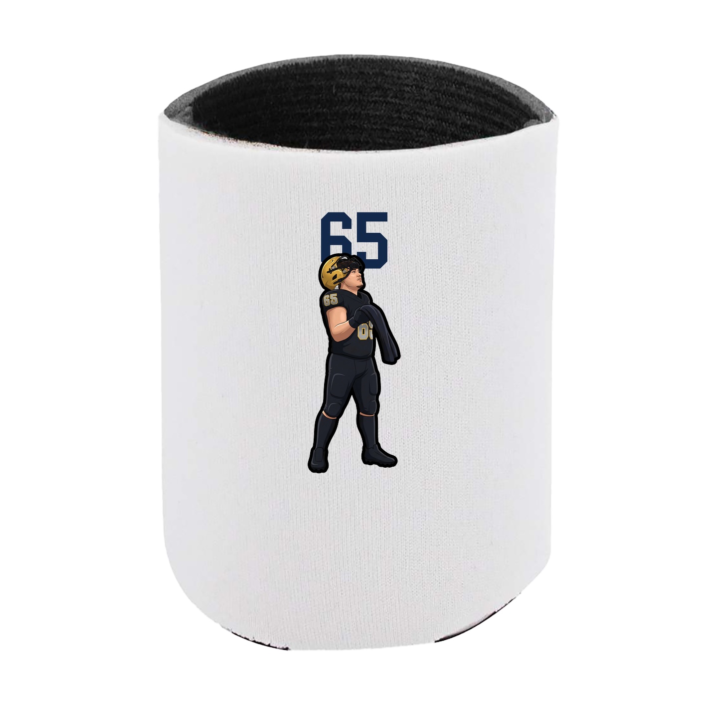 Can Holder — Number Top in White