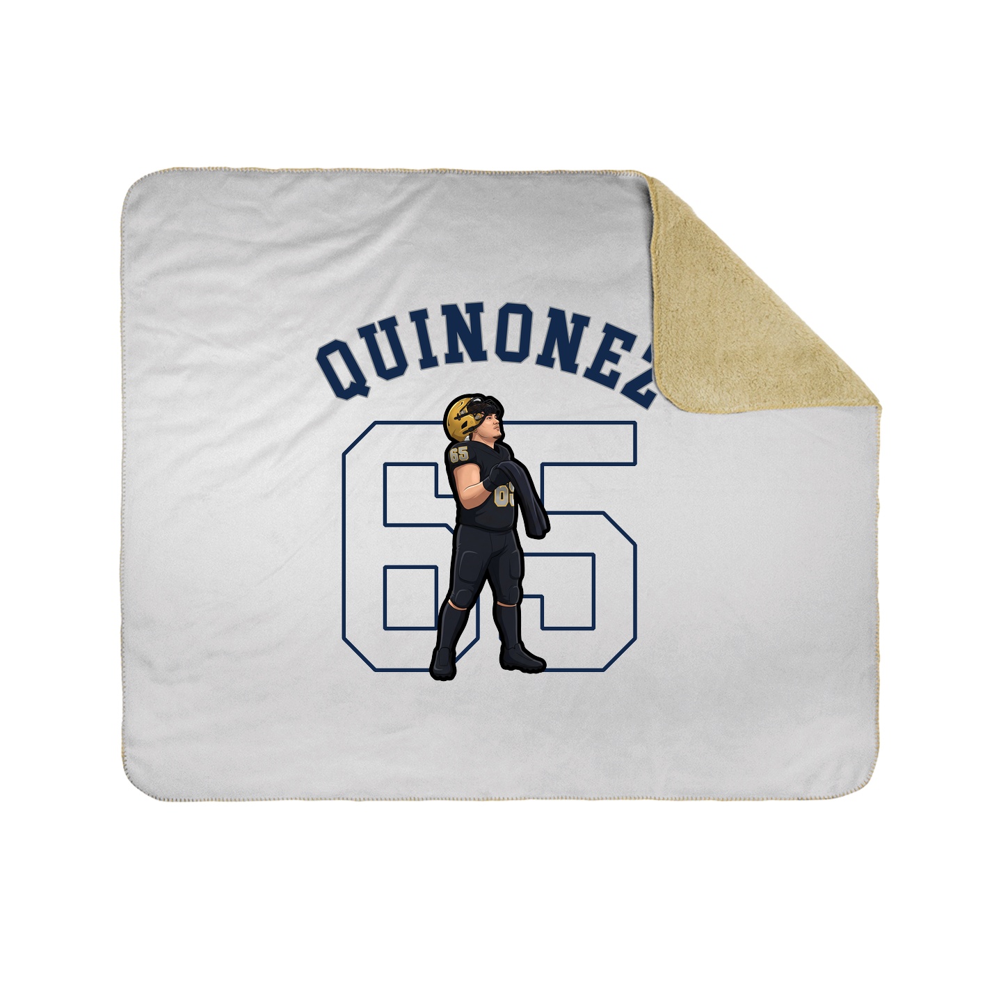 Throw Blanket — Shirsey Arch in White
