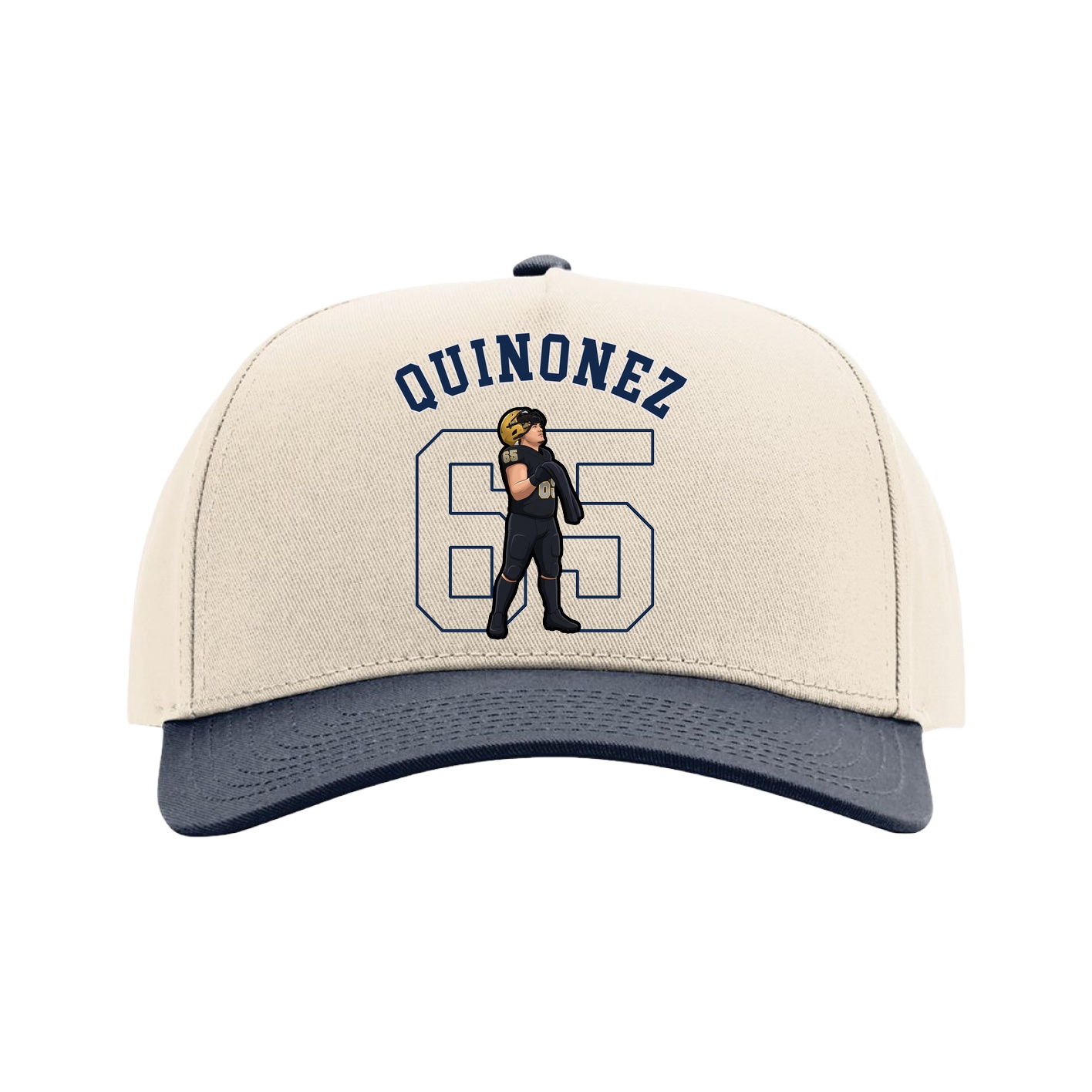 Full Fabric Five-Panel Champ Cap