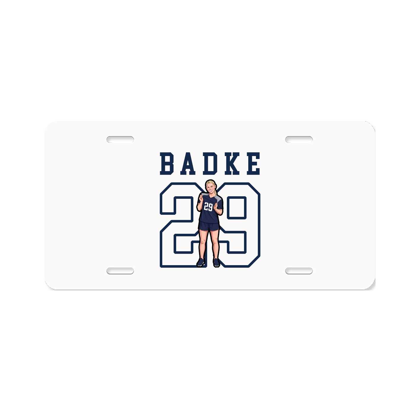 License Plate — Shirsey in Classic