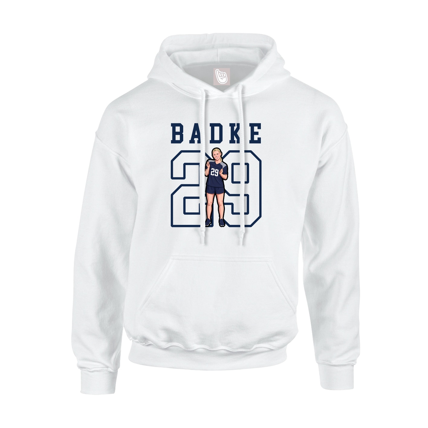 Youth Hoodie — Shirsey in White