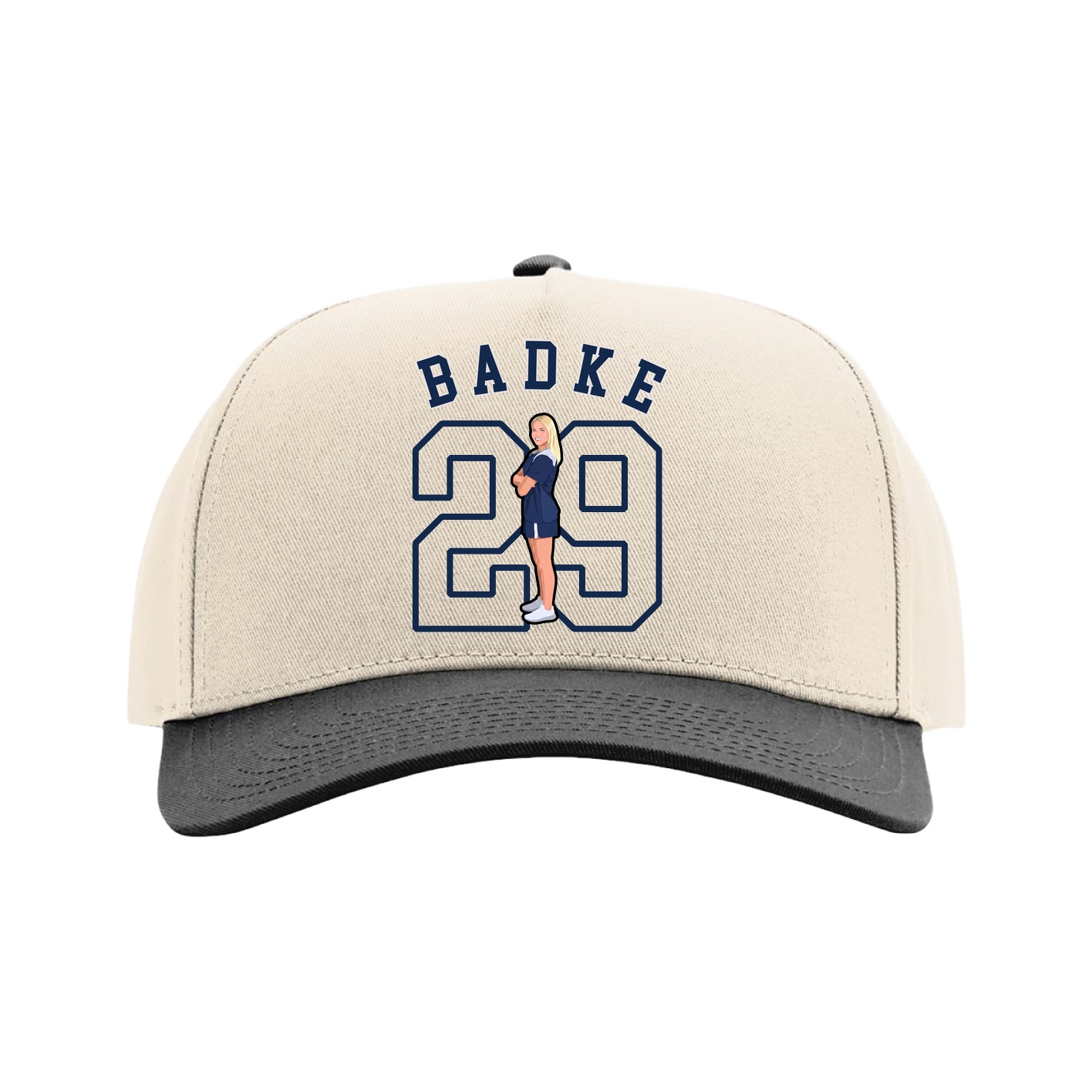 Full Fabric Five-Panel Champ Cap