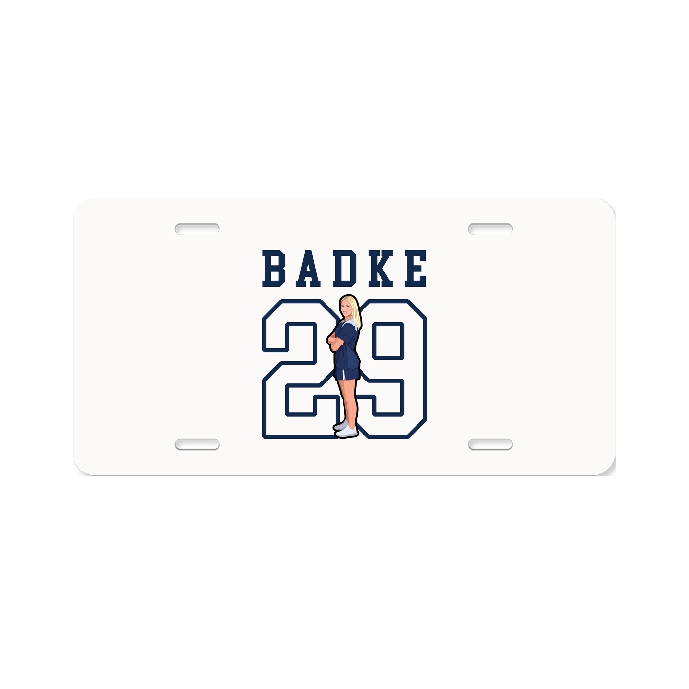 License Plate — Shirsey in Classic