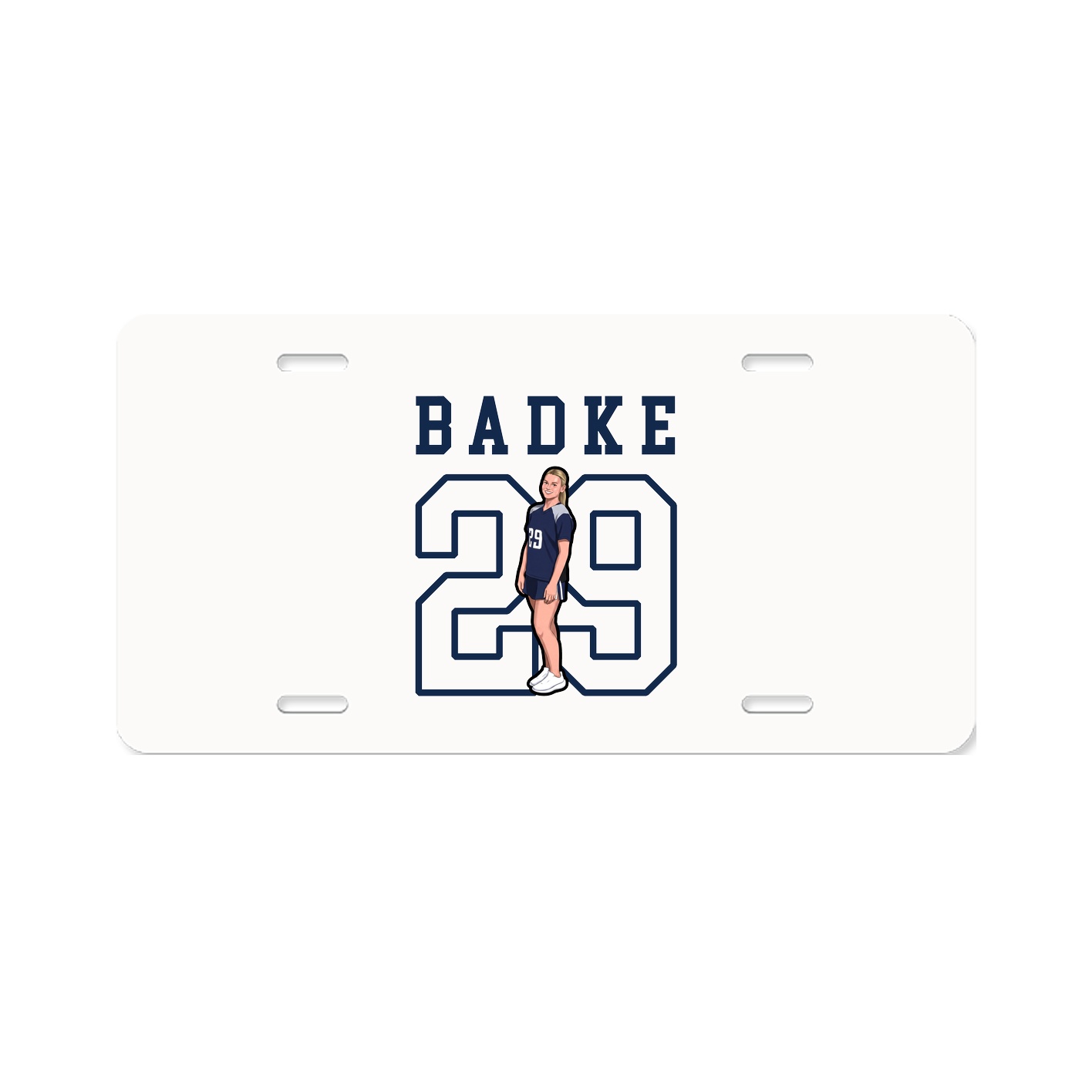 Aluminum License Plate