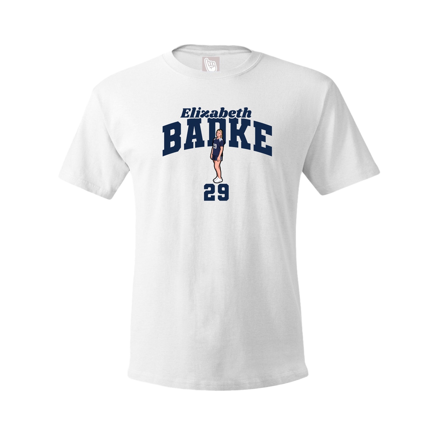Tee — Signature Arch in White