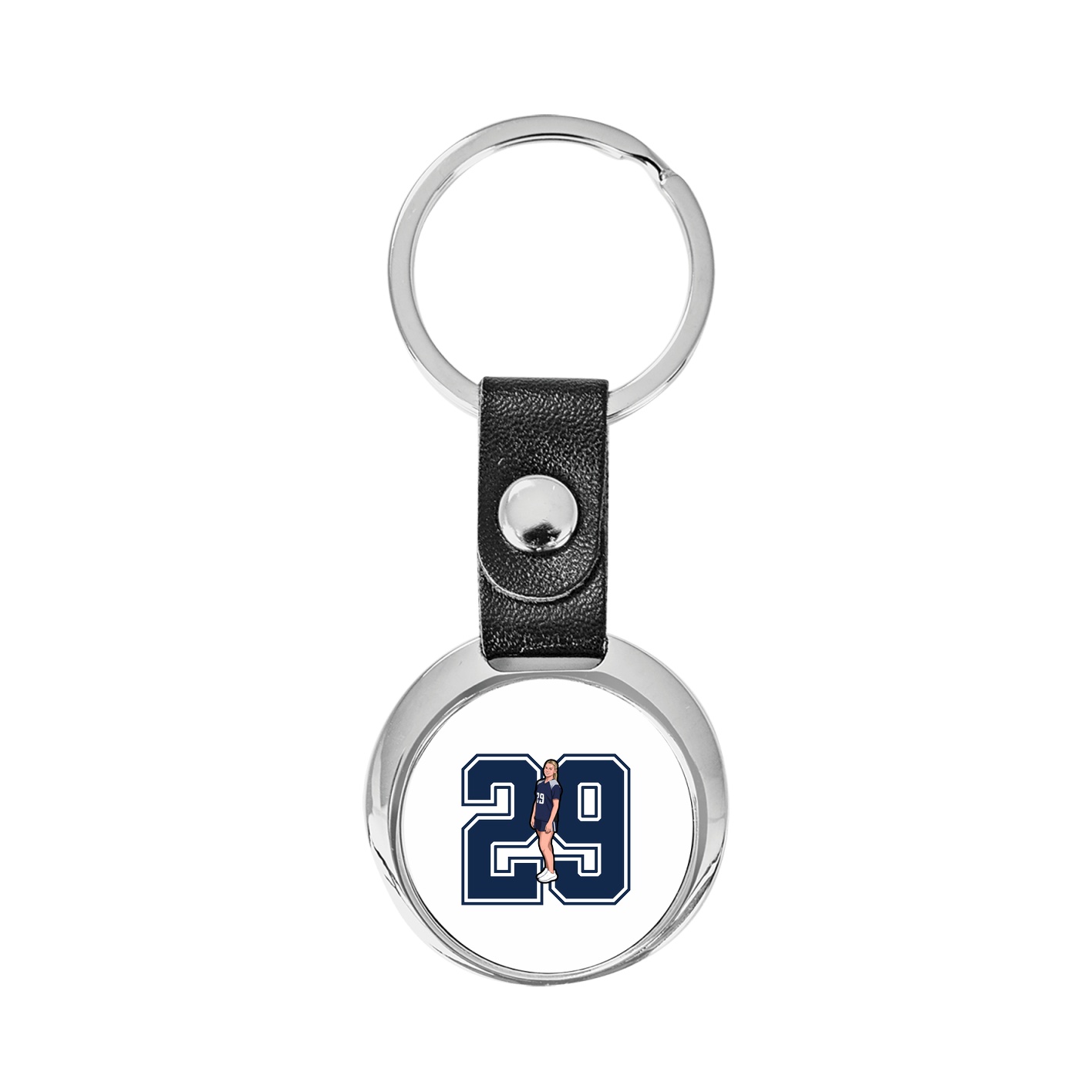 Key Chain — Number in Classic