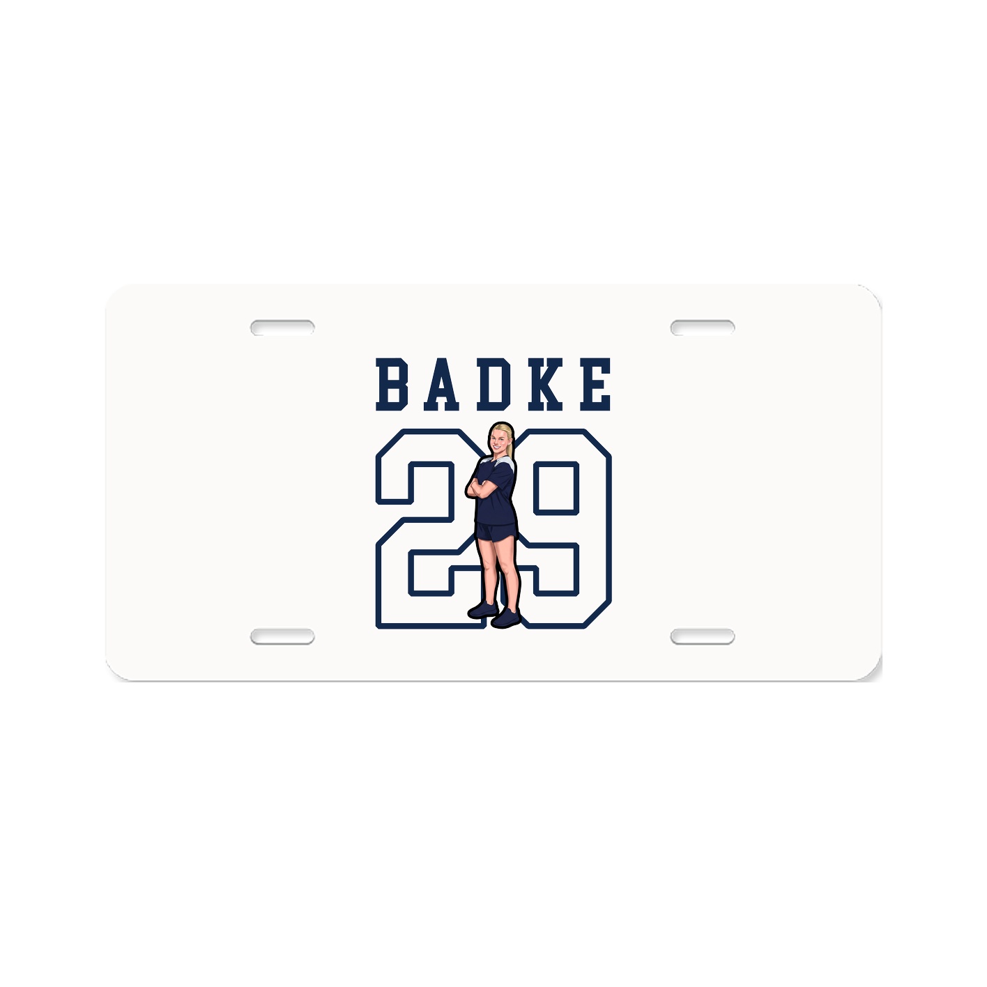License Plate — Shirsey in Classic