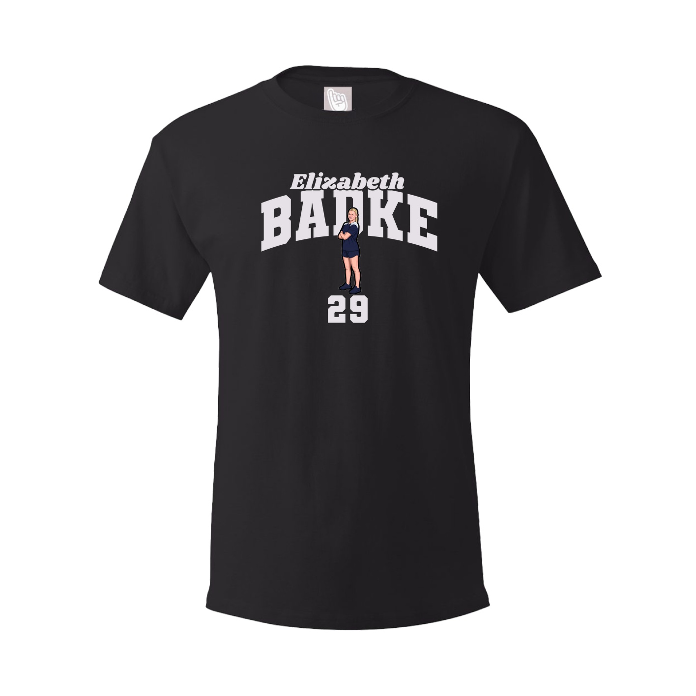 Tee — Signature Arch in Black