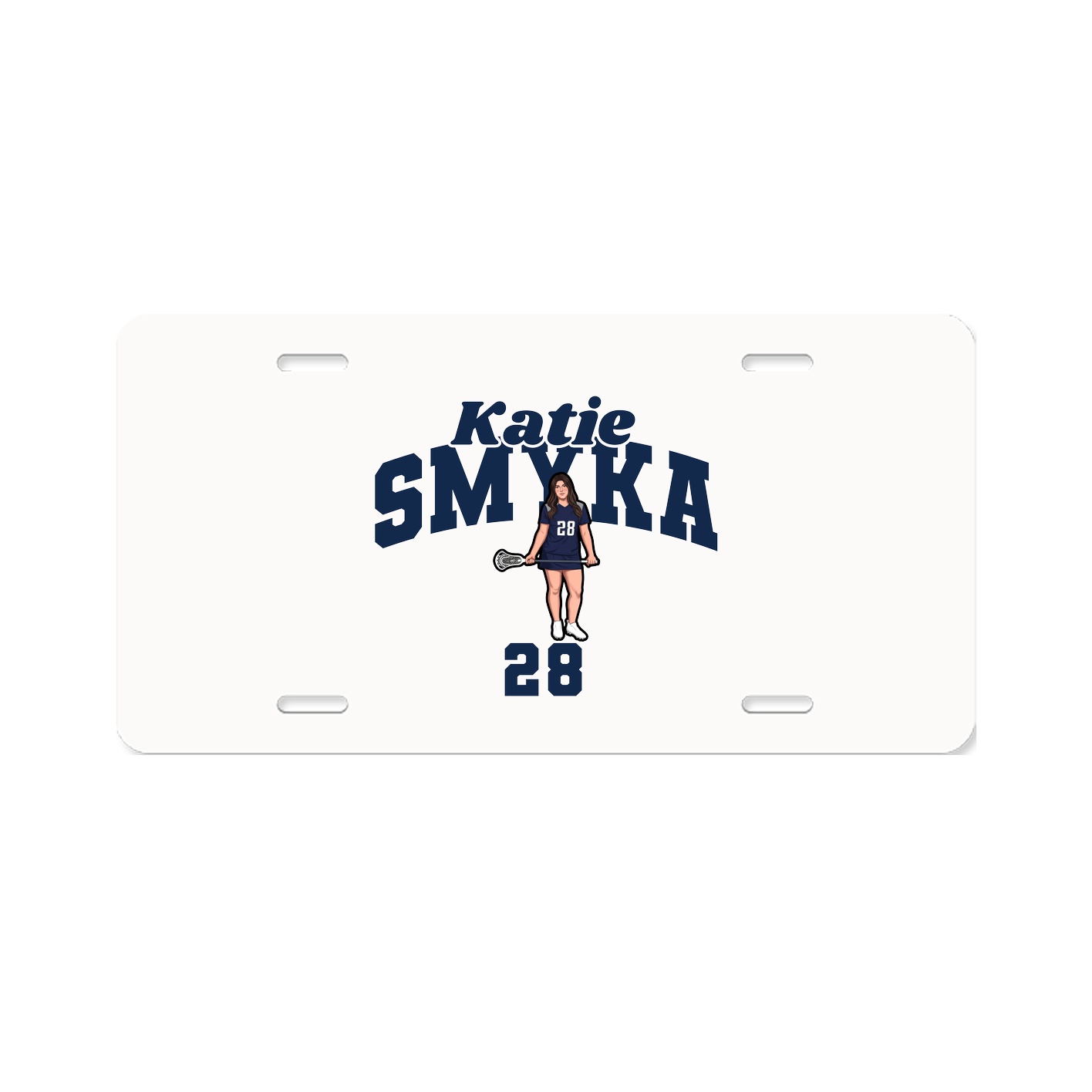 License Plate — Signature Arch in Classic