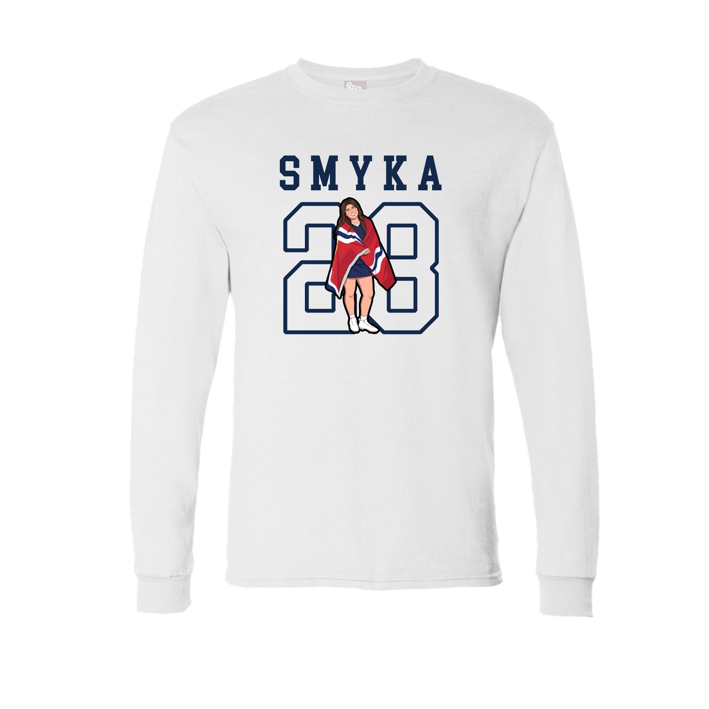 Long Sleeve Tee — Shirsey in White
