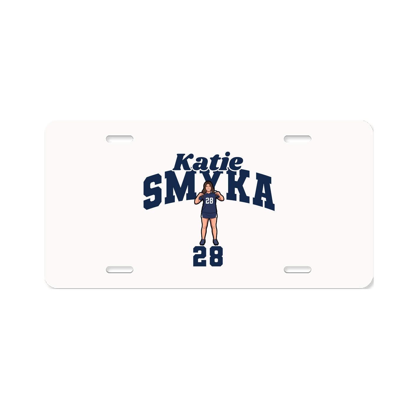 License Plate — Signature Arch in Classic