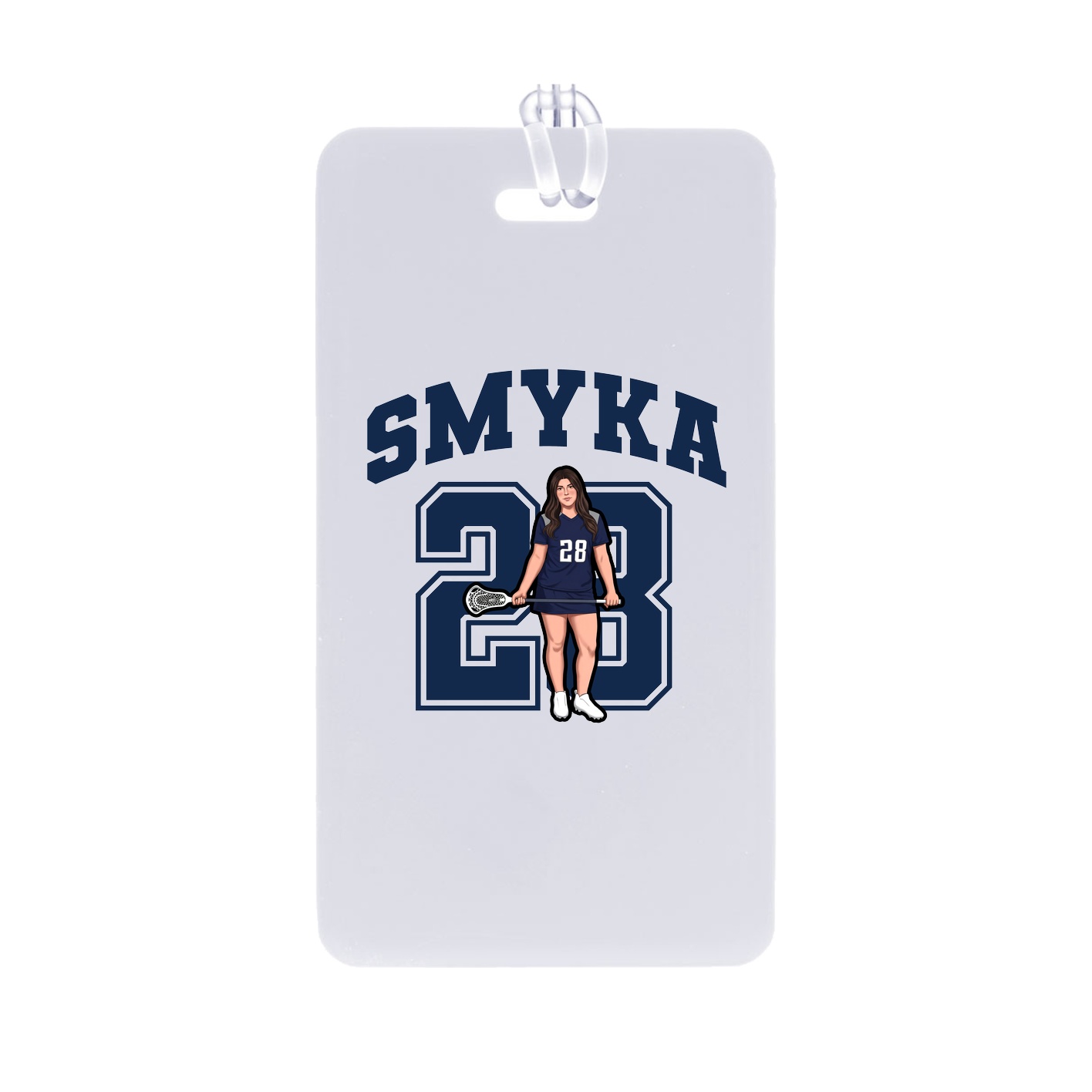Bag Tag — Number in Classic