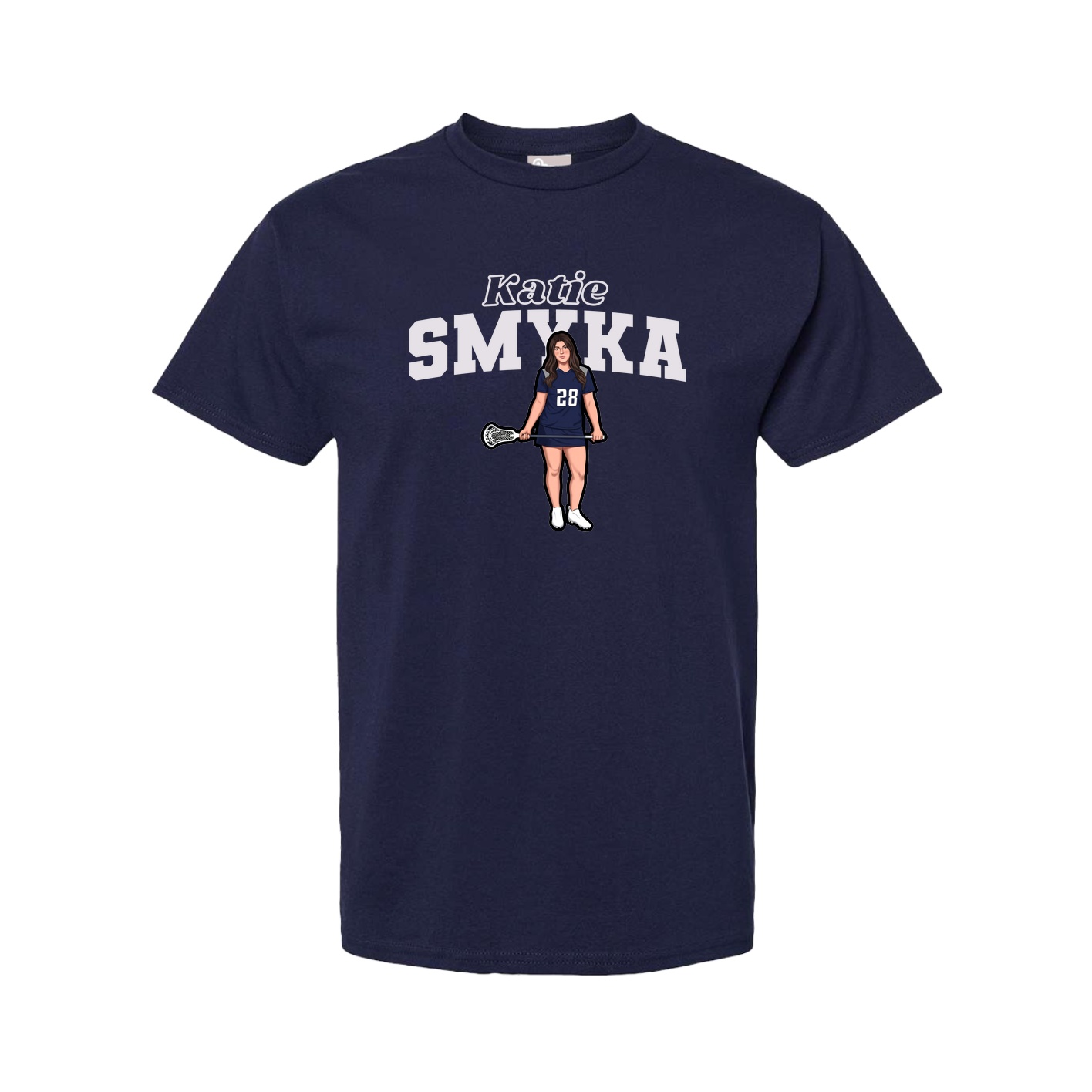 Tee — Name Arch in Navy
