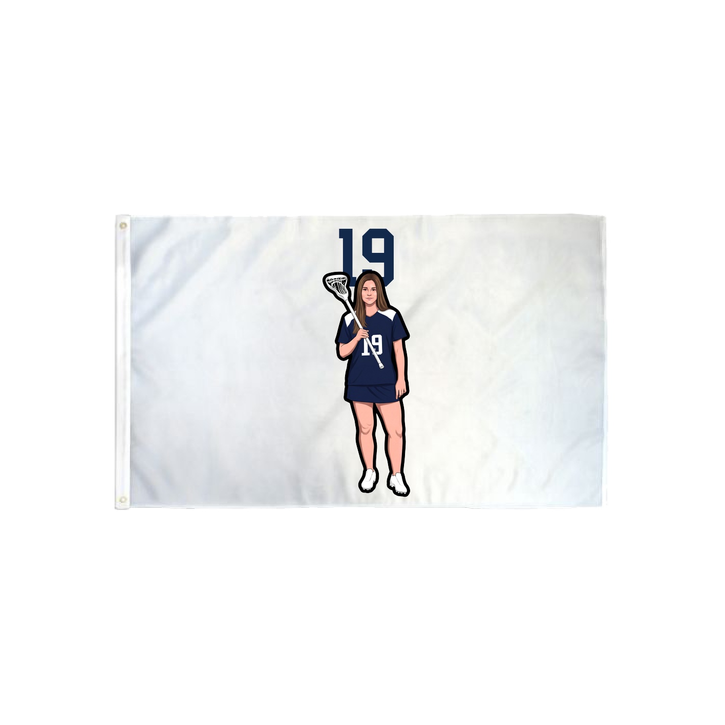 3x5 Flag — Number Top in Classic