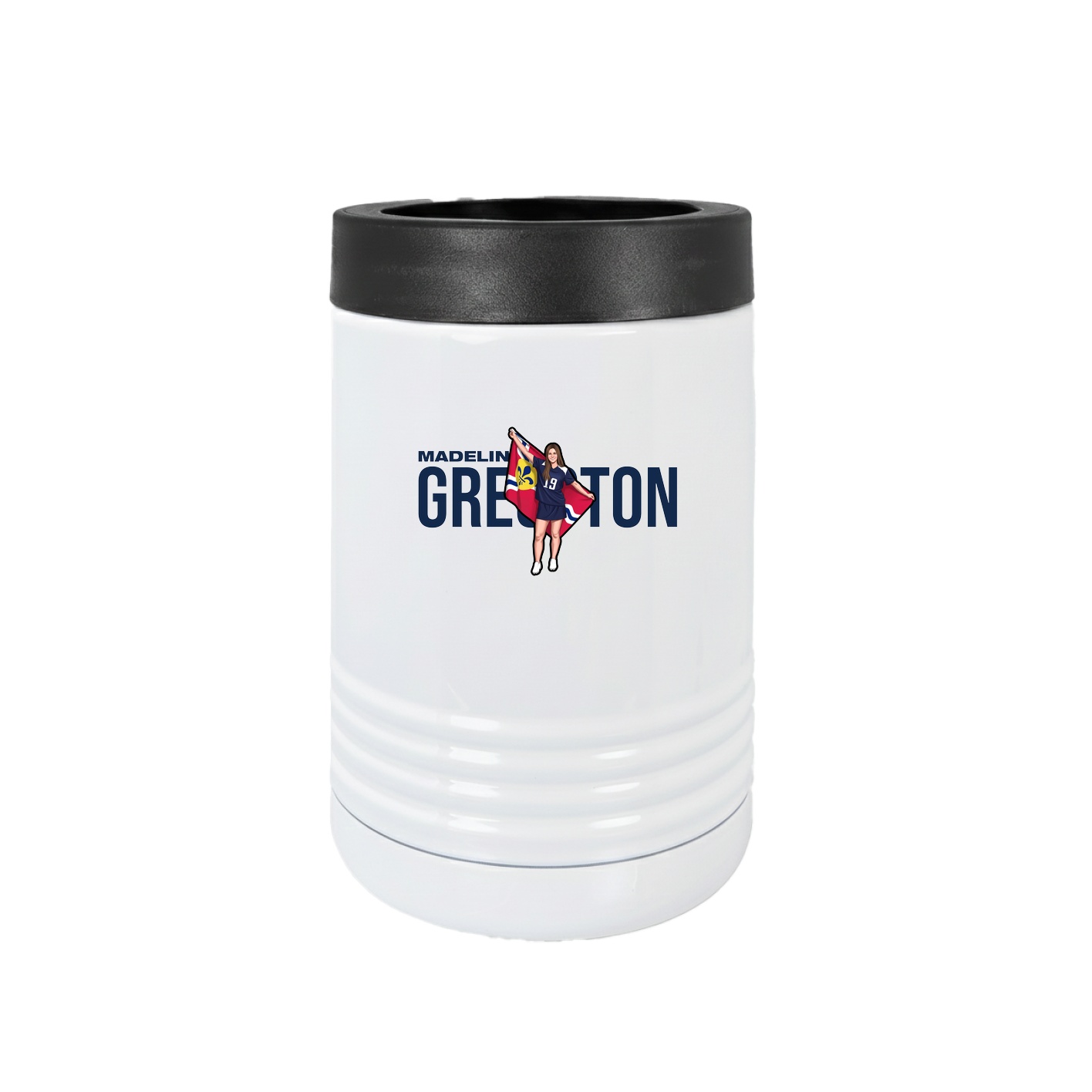 Beverage Holder — Player Name in White