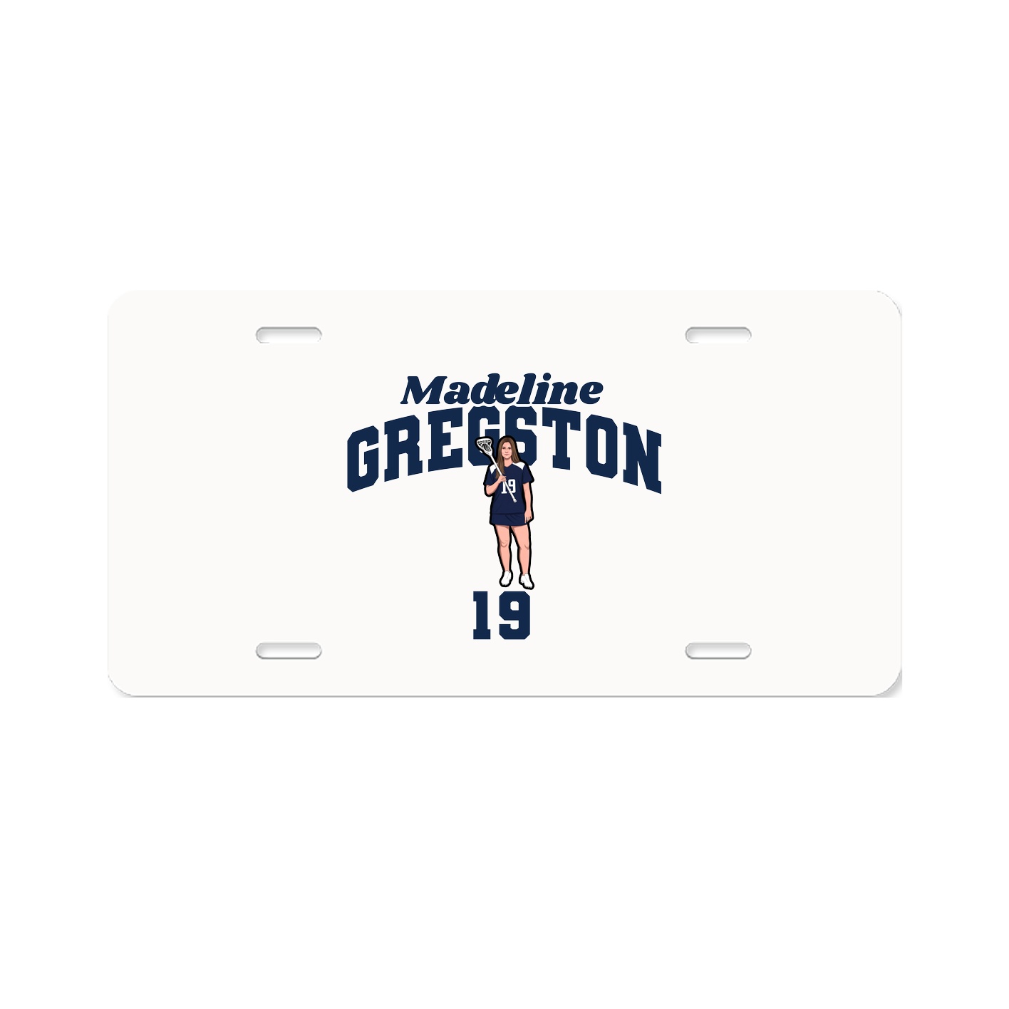 License Plate — Signature Arch in Classic