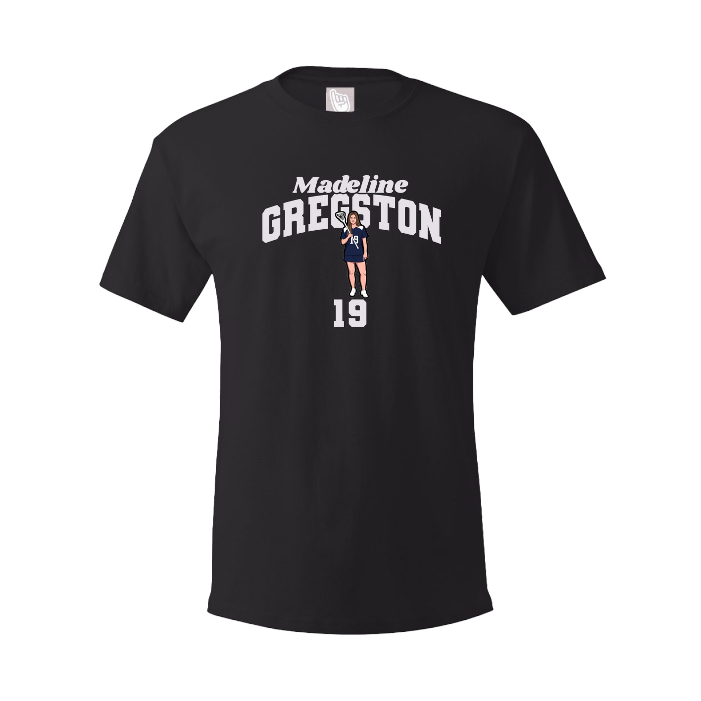 Tee — Signature Arch in Black