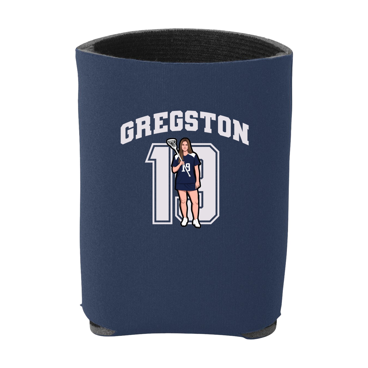 Can Holder — Number in Navy
