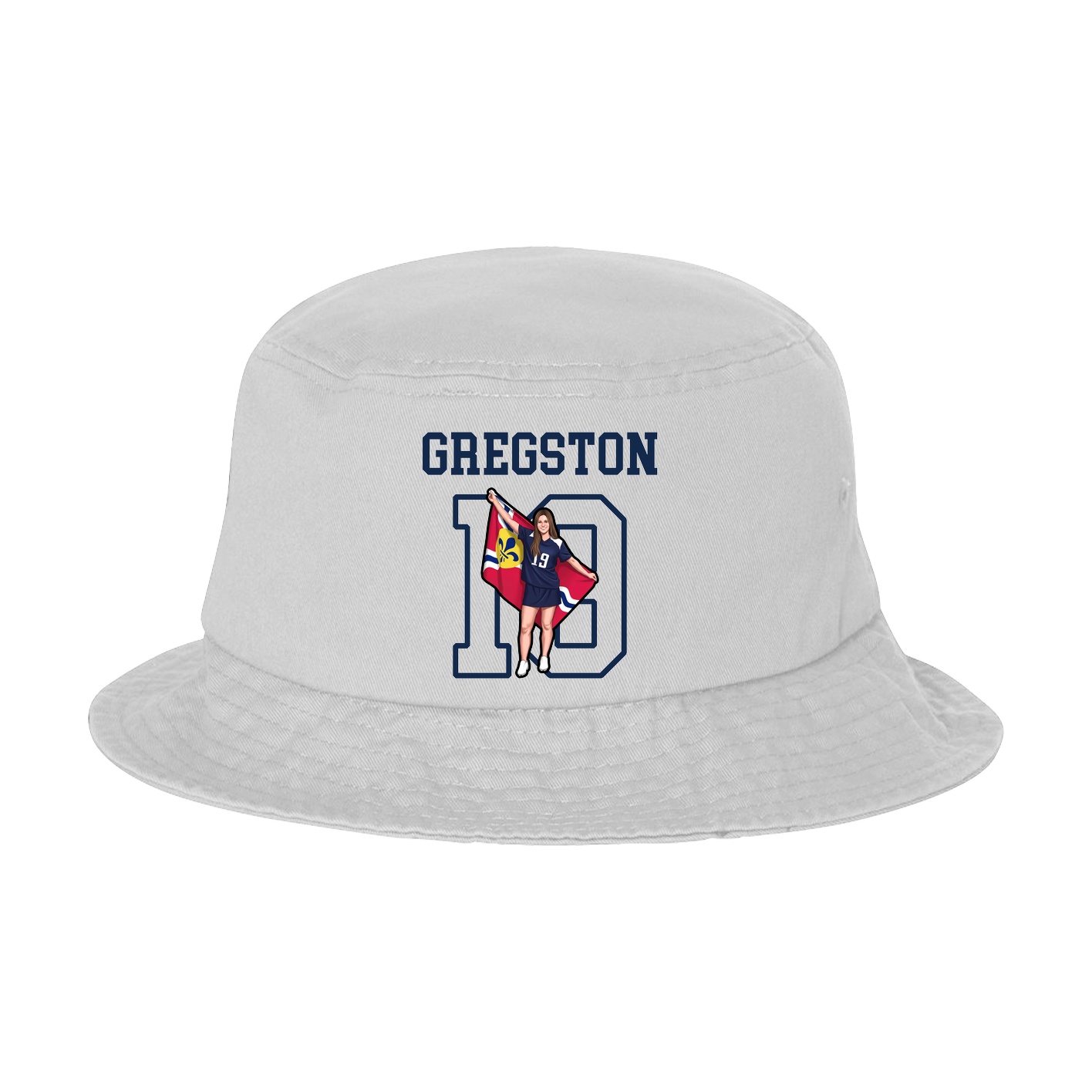 Bucket Cap — Shirsey in White